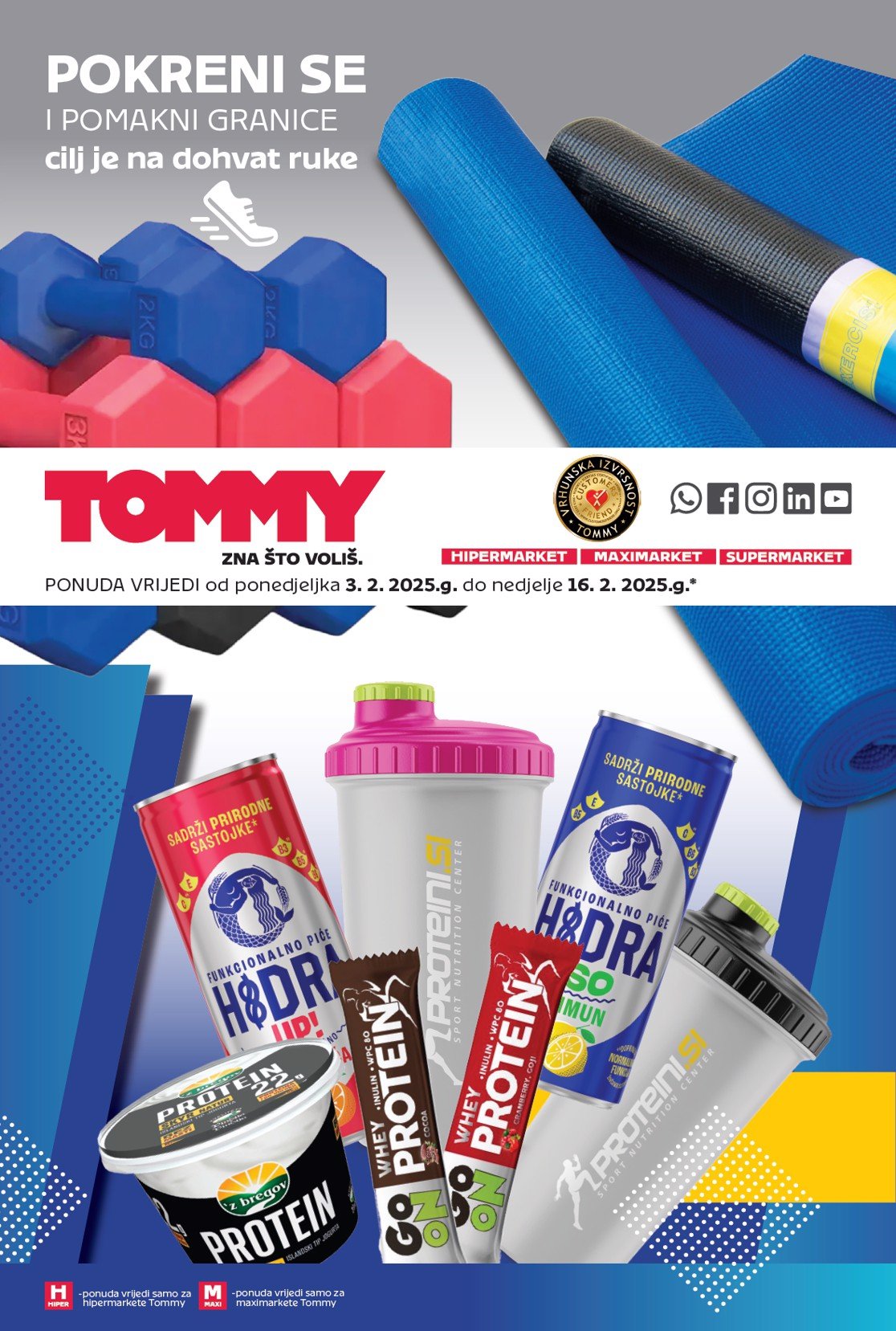 tommy - Tommy - Super ponuda za sport katalog vrijedi od 03.02. do 16.02.