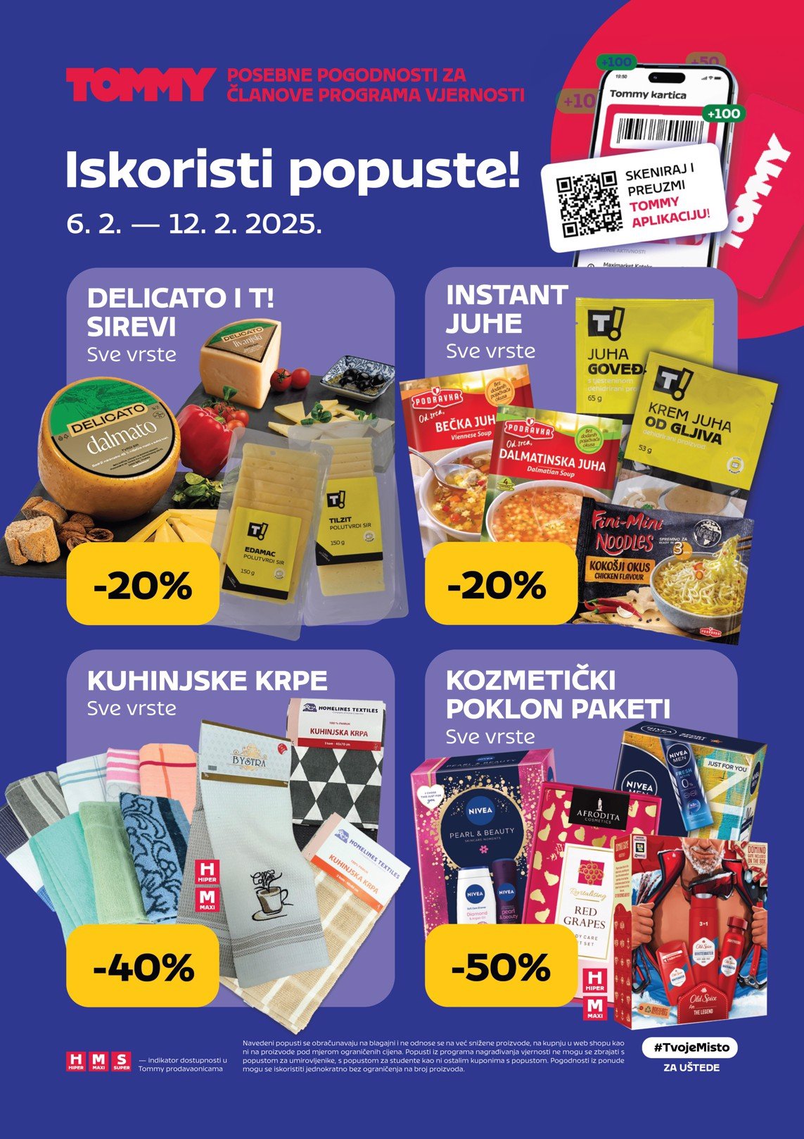 tommy - Tommy - Pogodnosti za Tommy članove katalog vrijedi od 06.02. do 12.02.