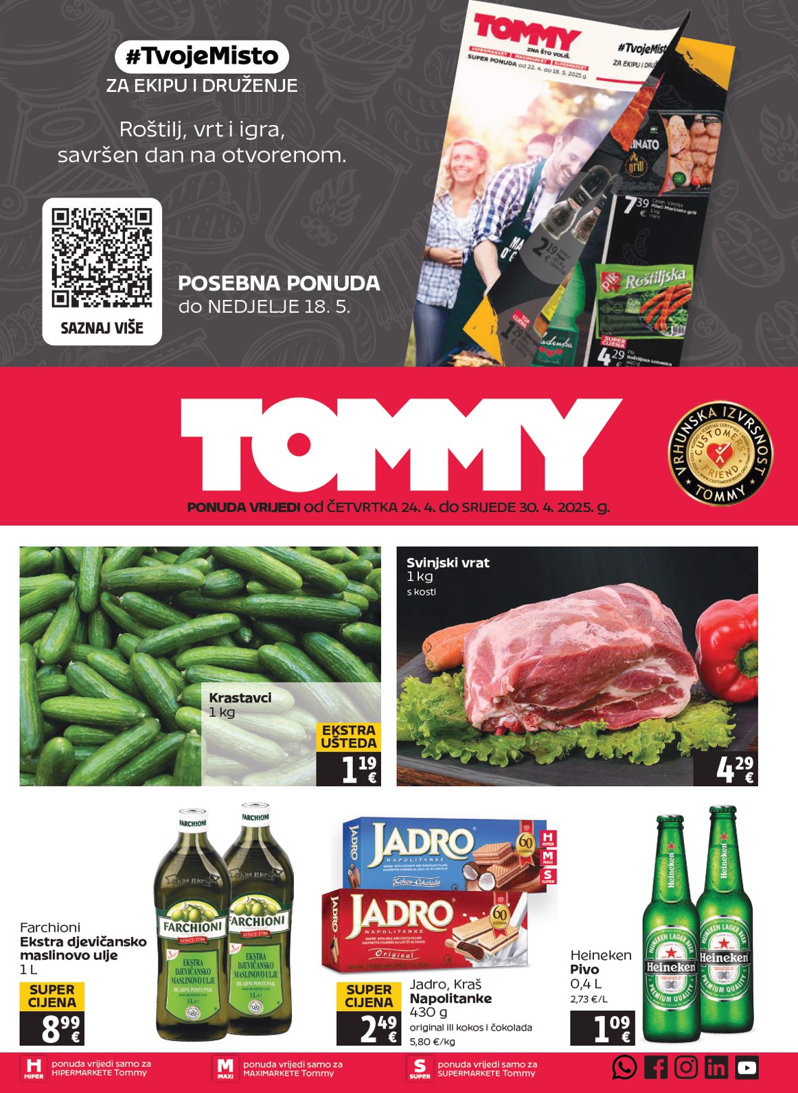 tommy - Tommy katalog vrijedi od 24.04. do 30.04.