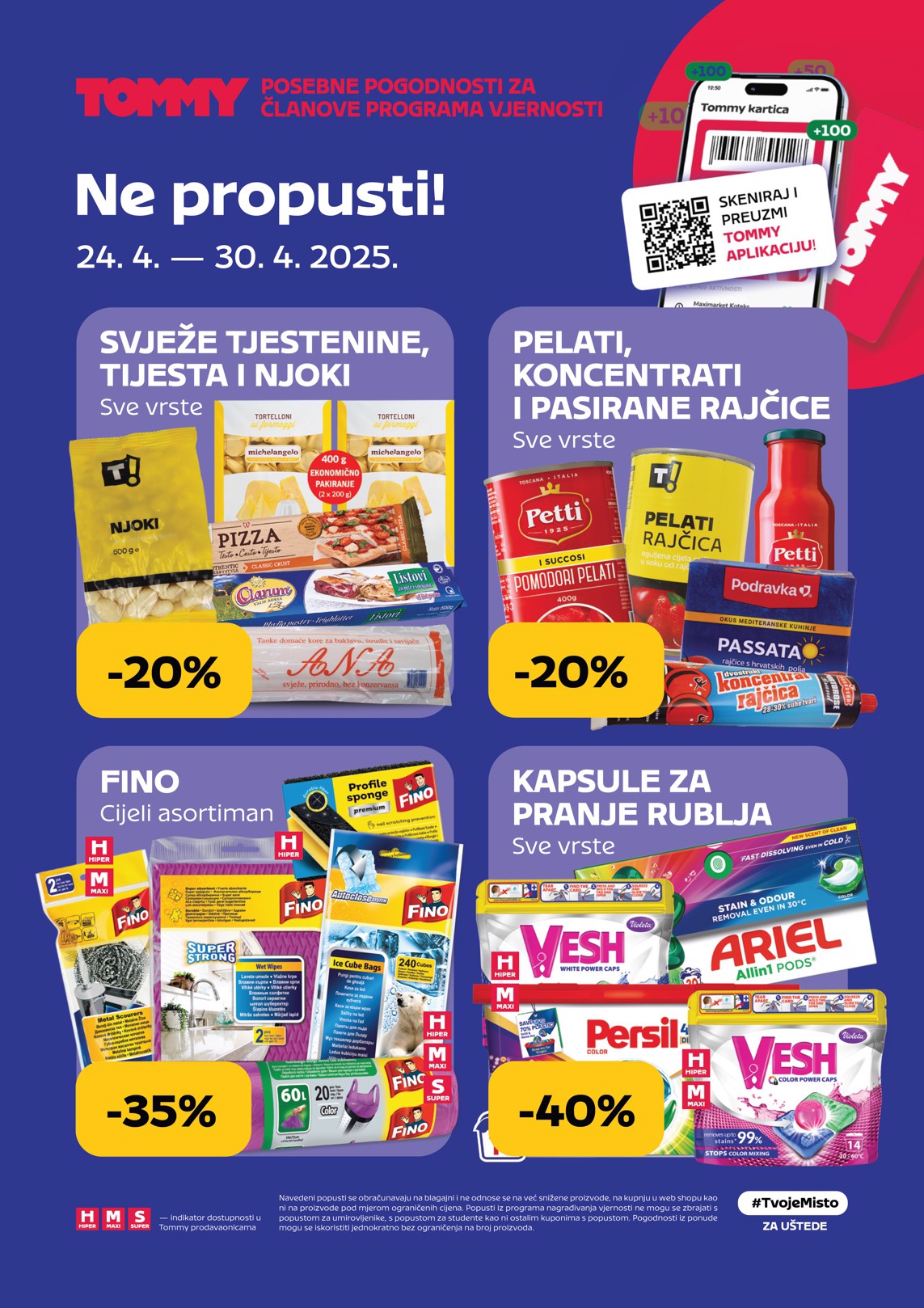 tommy - Tommy - Pogodnosti za vjerne članove katalog vrijedi od 24.04. do 30.04.