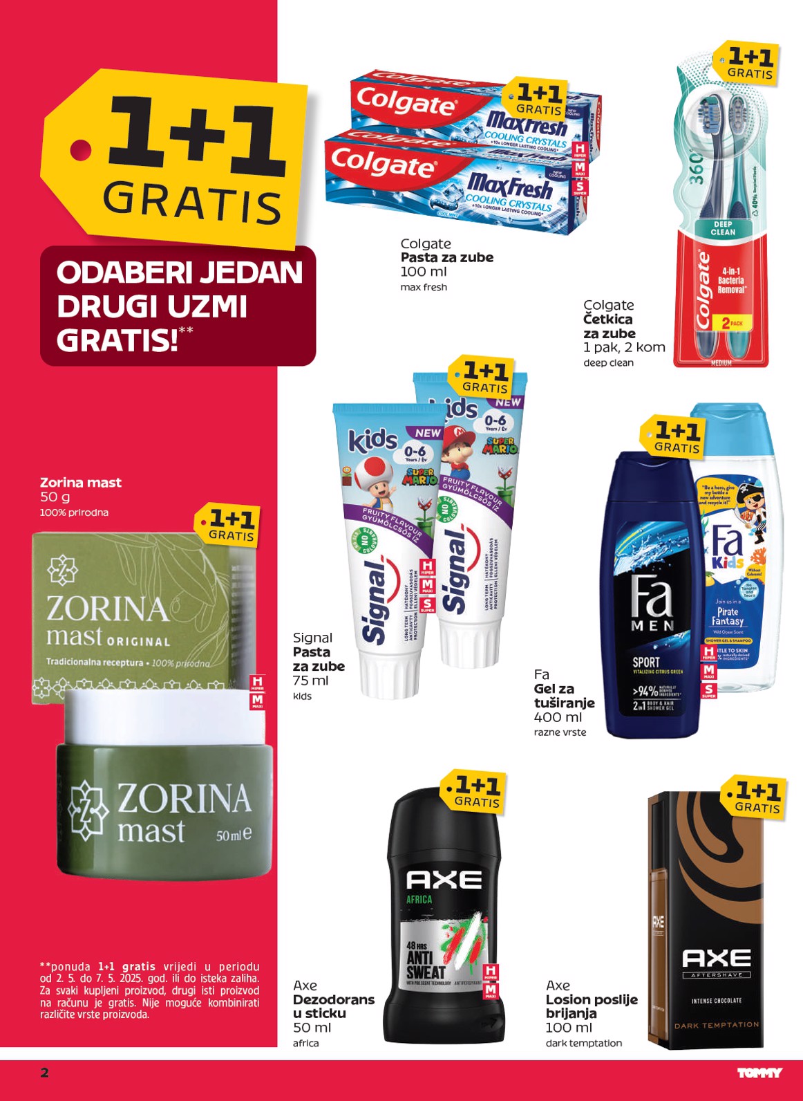 tommy - Tommy katalog vrijedi od 02.05. do 07.05. - page: 2