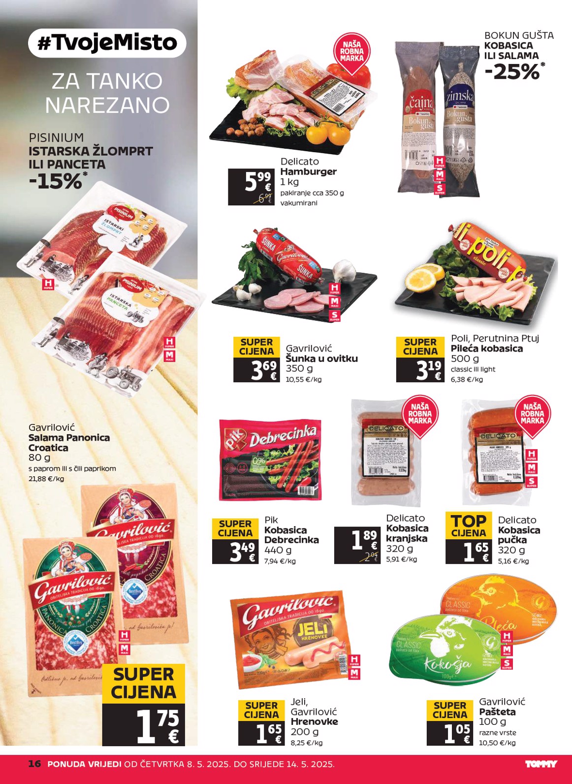 tommy - Prelistajte ovaj Tommy katalog, vrijedi od 08.05. do 14.05. - page: 16