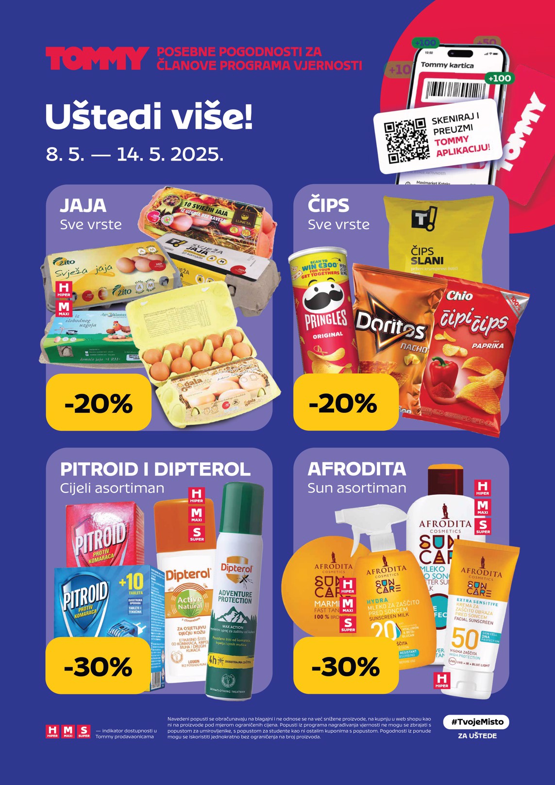 tommy - Prelistajte ovaj Tommy - Pogodnosti za Tommy vjerne članove katalog, vrijedi od 08.05. do 14.05.