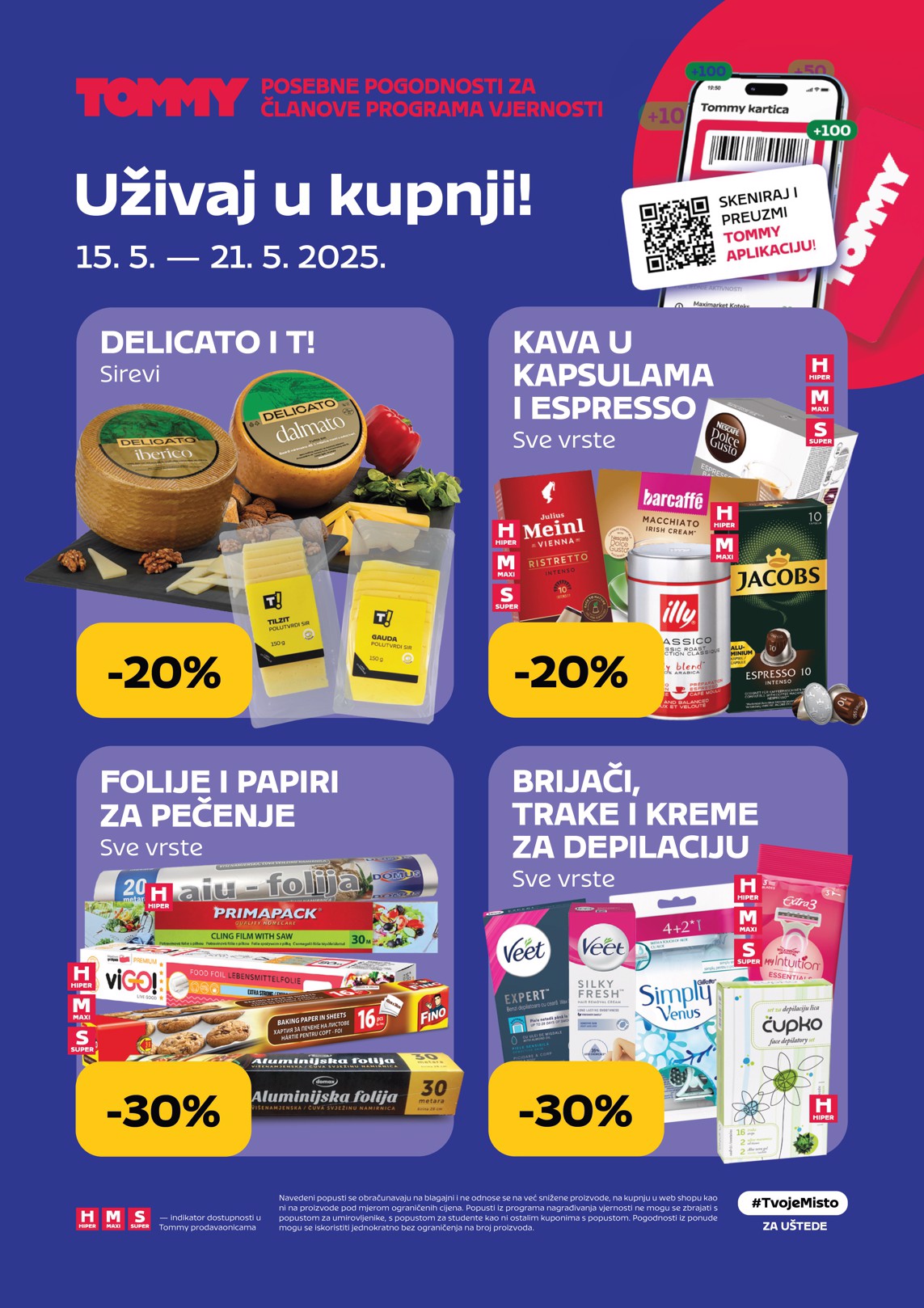 tommy - Prelistajte ovaj Tommy - Pogodnosti za Tommy vjerne članove katalog, vrijedi od 15.05. do 21.05.