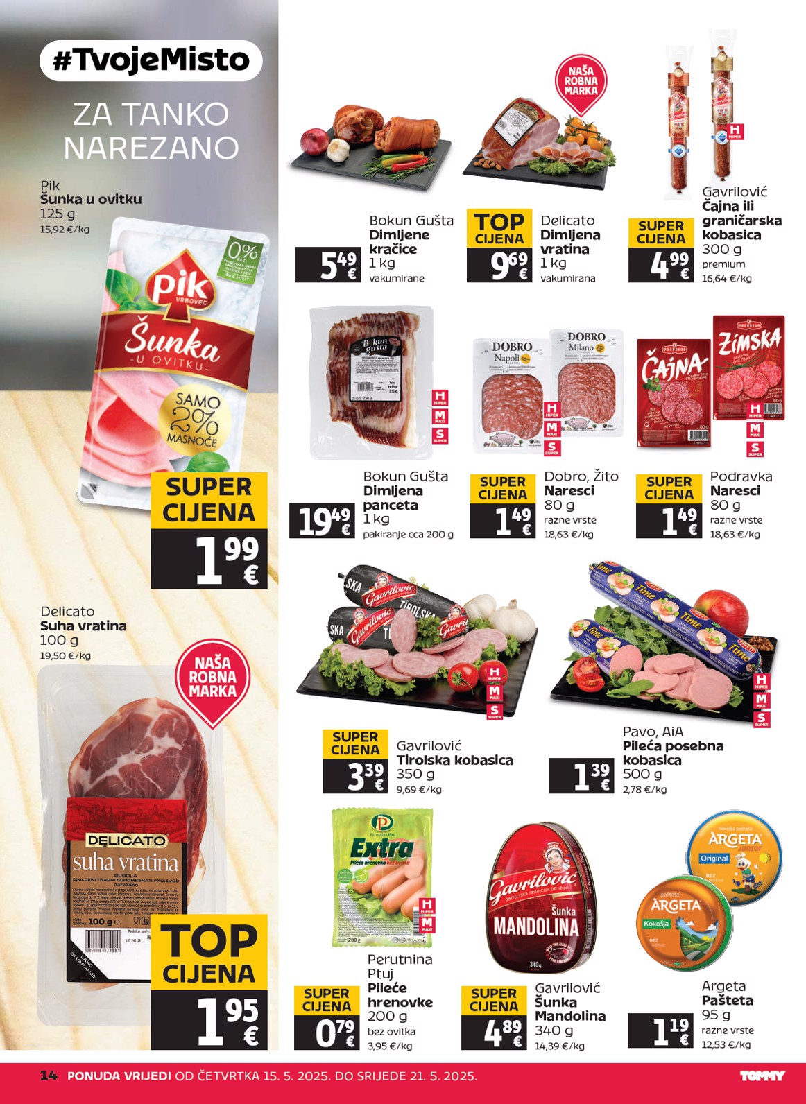 tommy - Prelistajte ovaj Tommy katalog, vrijedi od 15.05. do 21.05. - page: 14