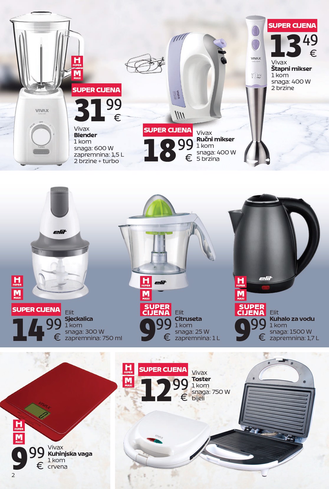 tommy - Prelistajte ovaj Tommy - Super ponuda katalog, vrijedi od 19.05. do 01.06. - page: 2