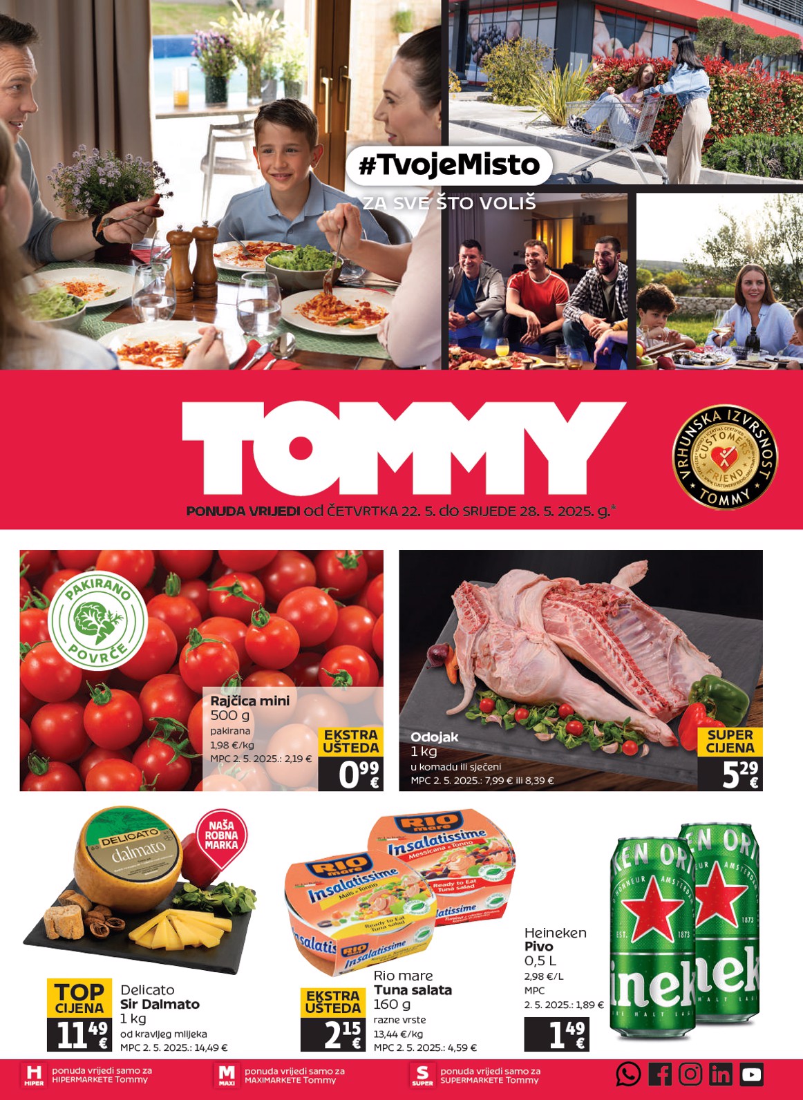 tommy - Prelistajte ovaj Tommy - Akcijski katalog katalog, vrijedi od 22.05. do 28.05.