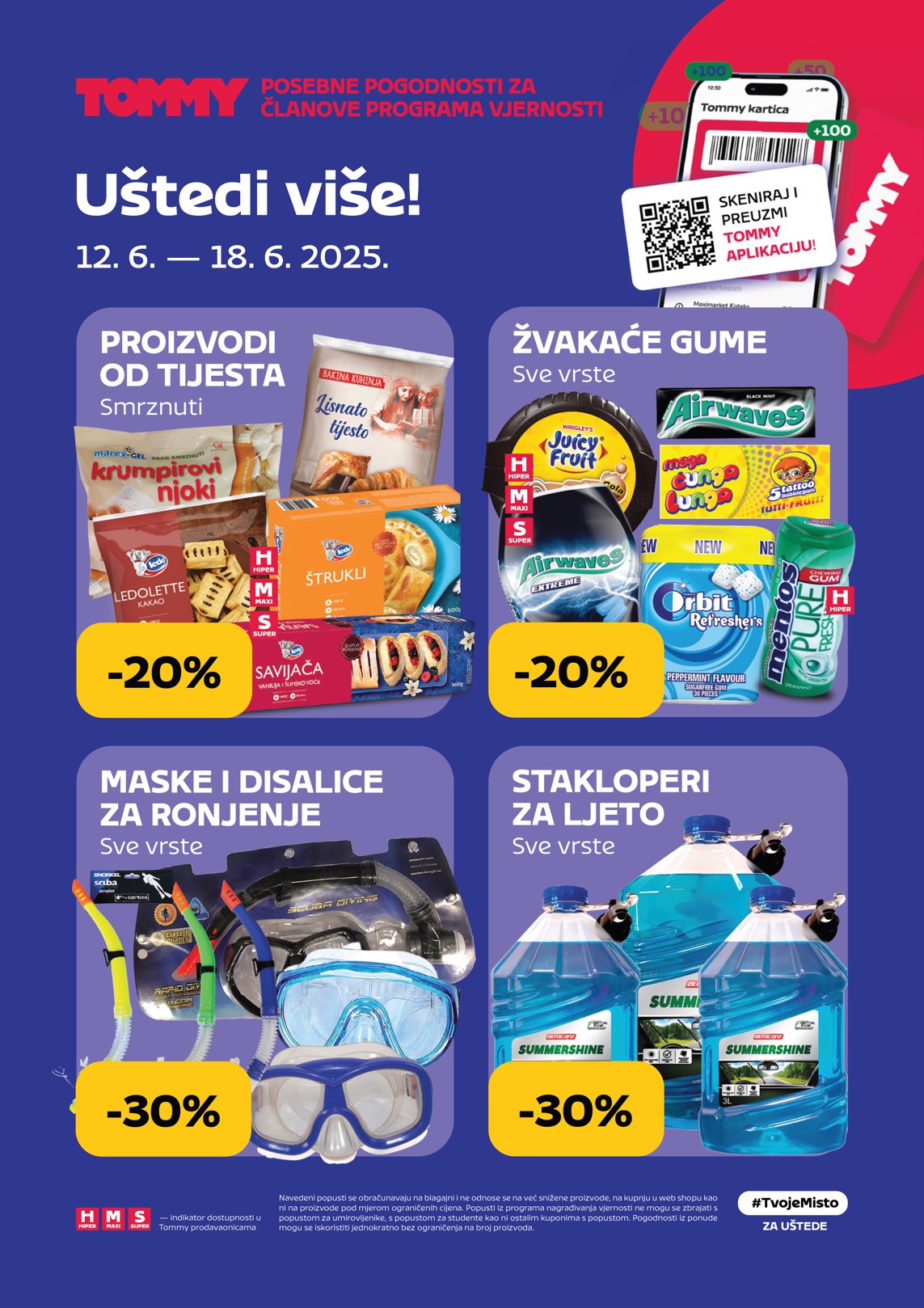 tommy - Prelistajte katalog Tommy - Pogodnosti za Tommy vjerne članove, vrijedi od 12.06. do 18.06.