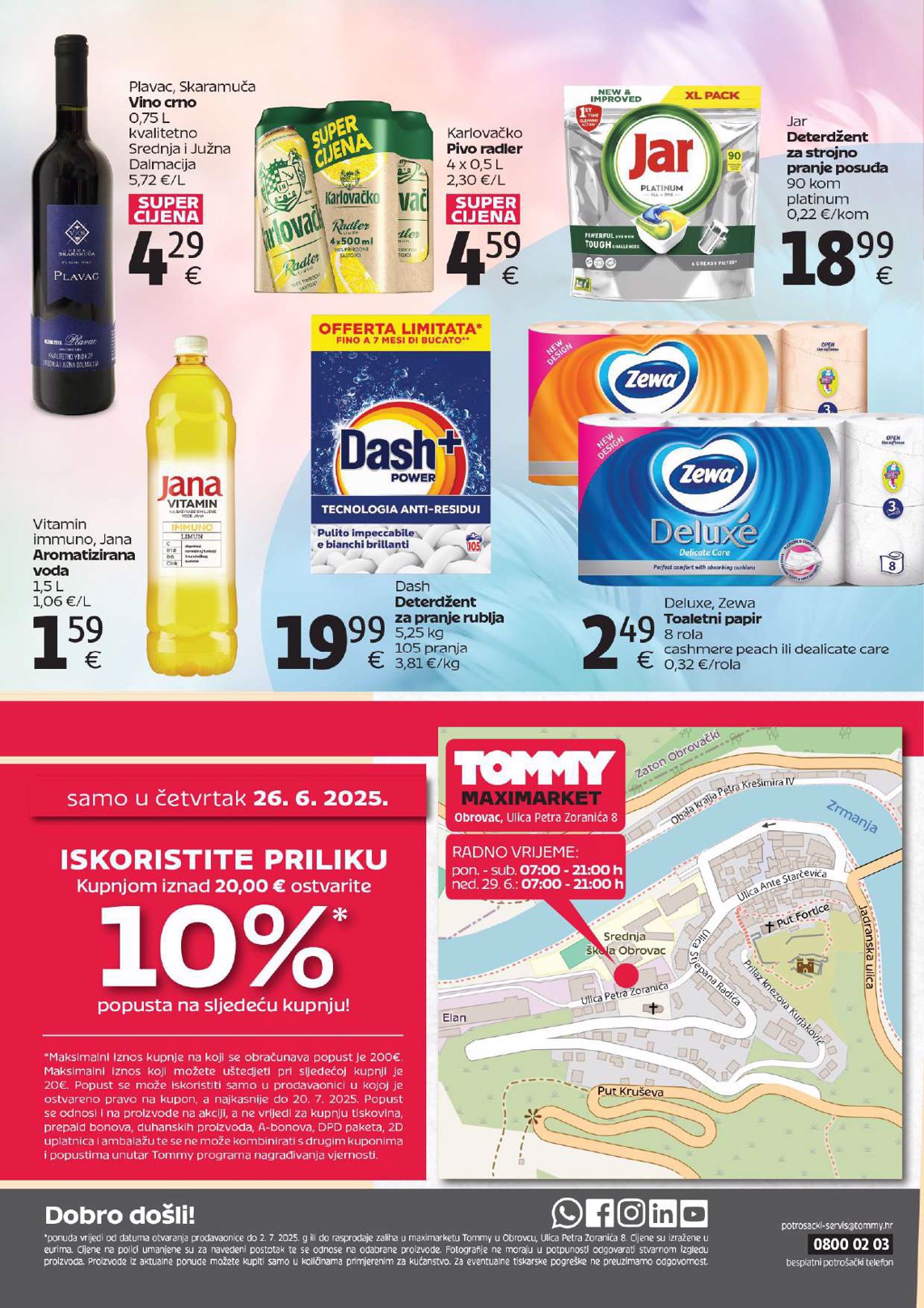 tommy - Prelistajte katalog Tommy - Super ponuda povodom otvaranja u Obrovcu, vrijedi od 26.06. do 02.07. - page: 4