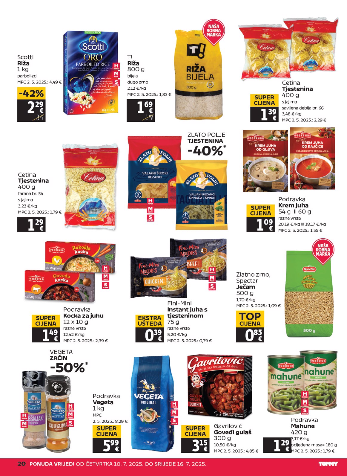 tommy - Prelistajte katalog Tommy, vrijedi od 10.07. do 16.07. - page: 20