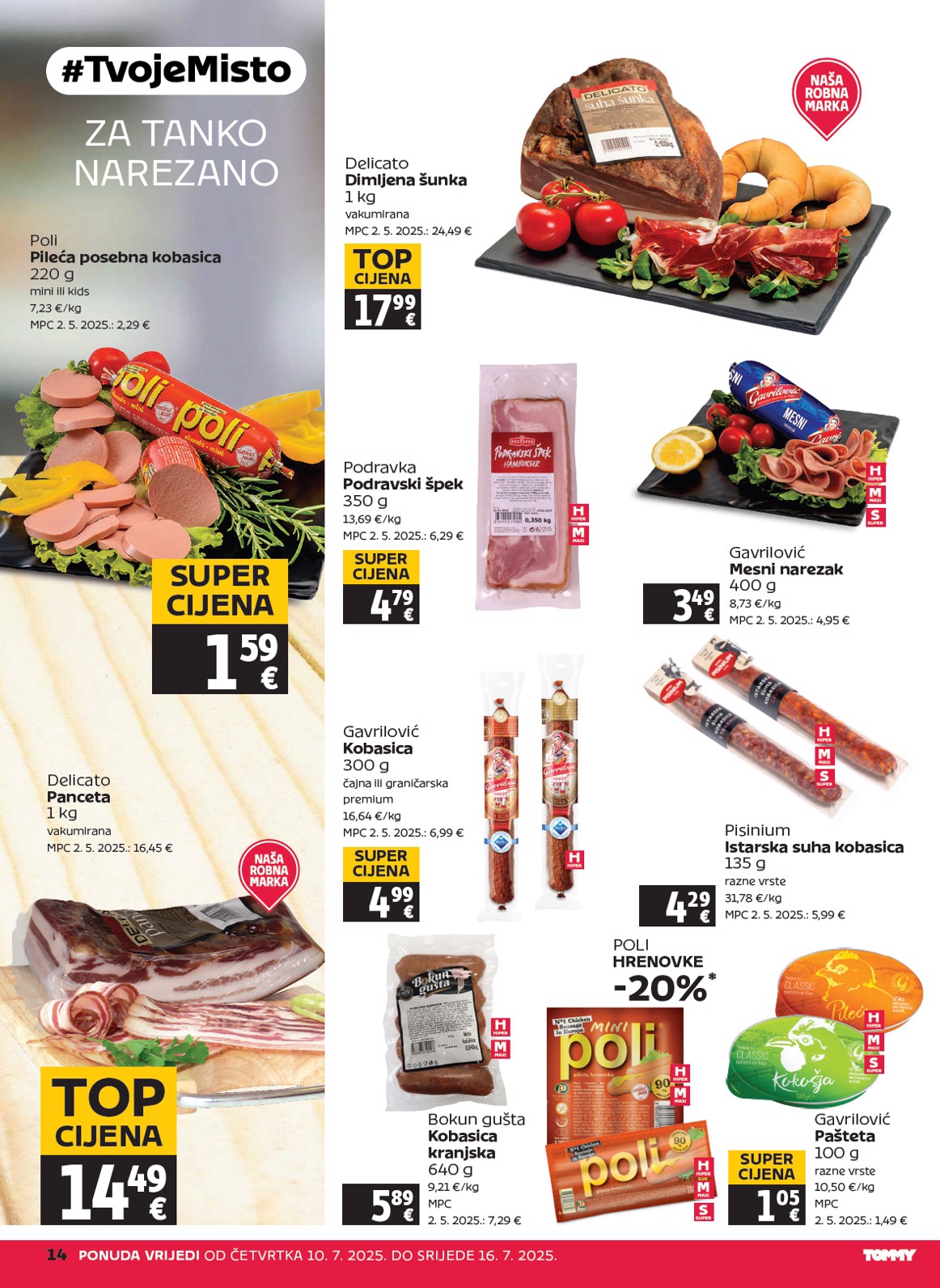 tommy - Prelistajte katalog Tommy, vrijedi od 10.07. do 16.07. - page: 14