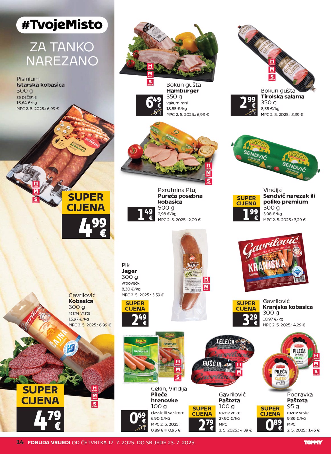 tommy - Prelistajte katalog Tommy, vrijedi od 17.07. do 23.07. - page: 14