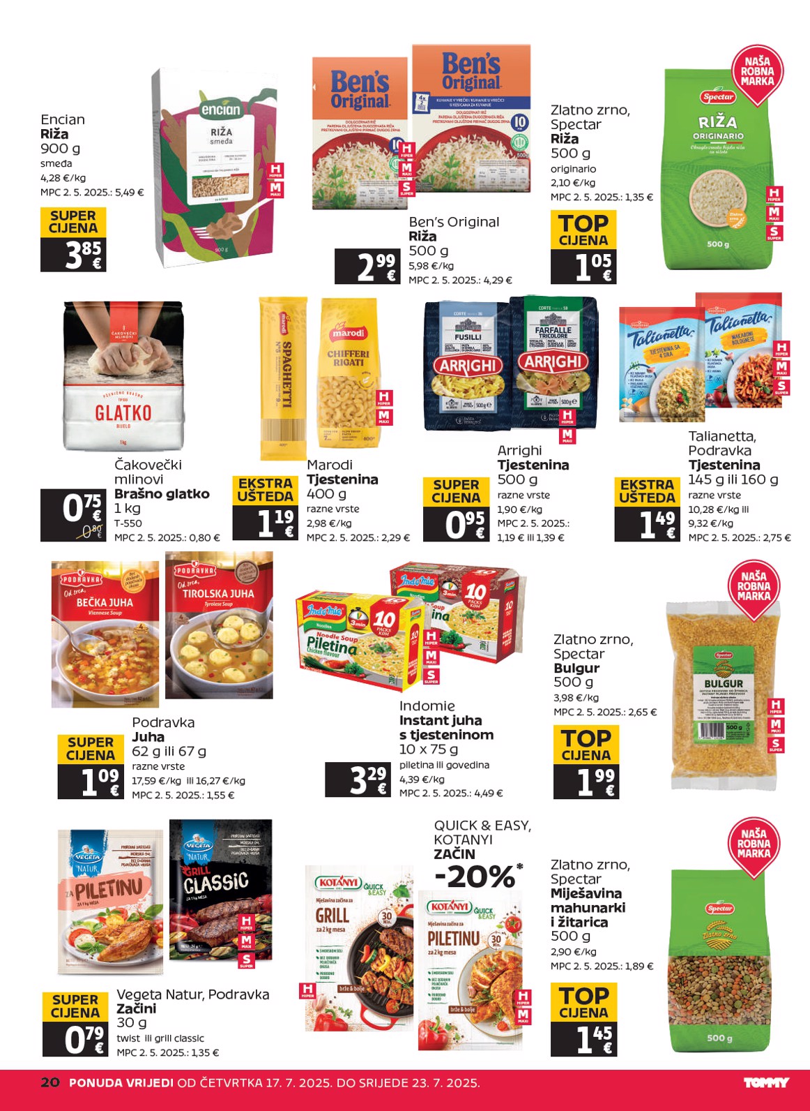 tommy - Prelistajte katalog Tommy, vrijedi od 17.07. do 23.07. - page: 20