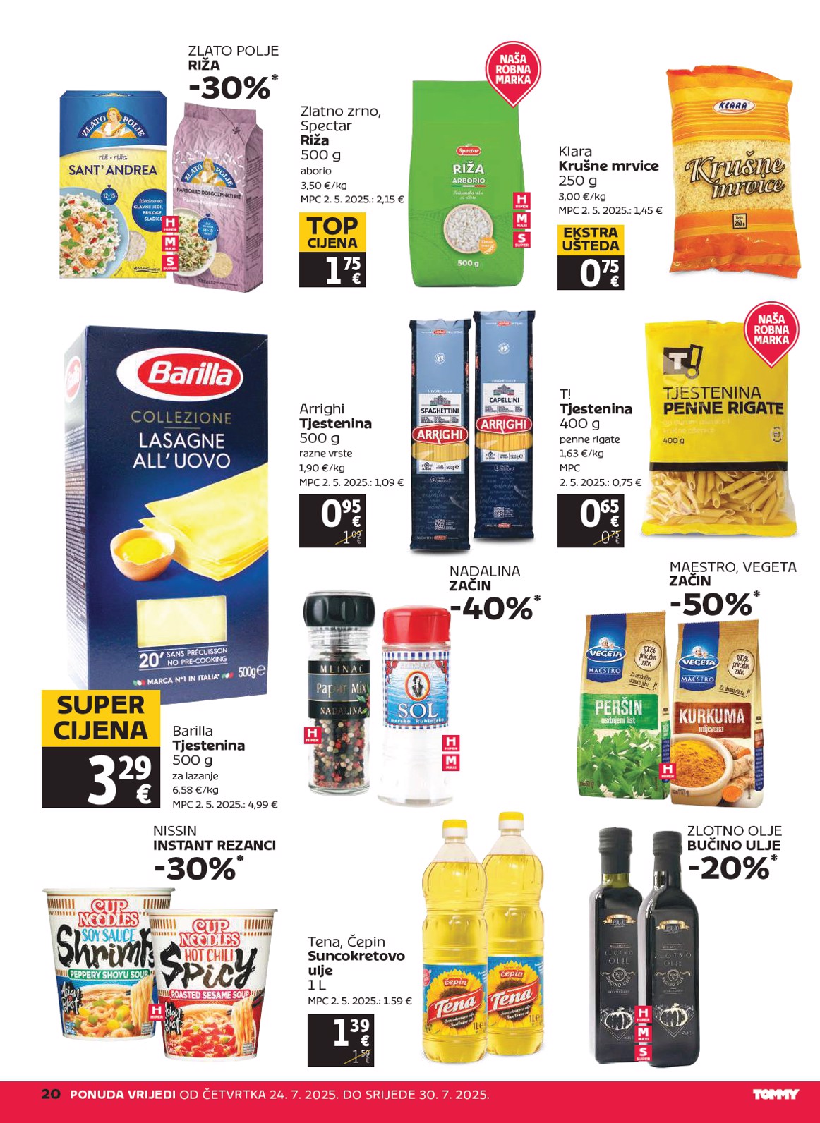 tommy - Prelistajte katalog Tommy, vrijedi od 24.07. do 30.07. - page: 20
