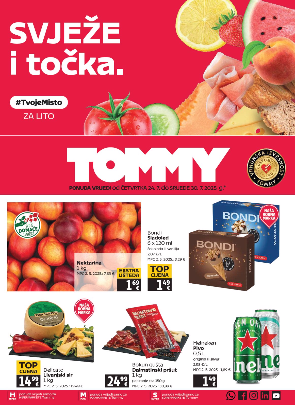 tommy - Prelistajte katalog Tommy, vrijedi od 24.07. do 30.07. - page: 1