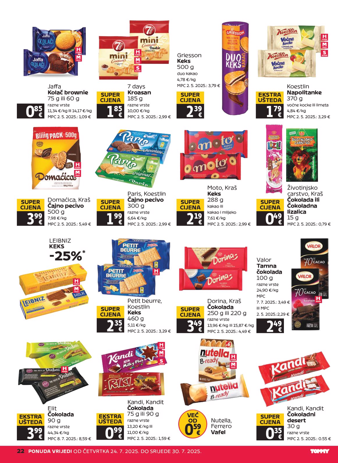 tommy - Prelistajte katalog Tommy, vrijedi od 24.07. do 30.07. - page: 22