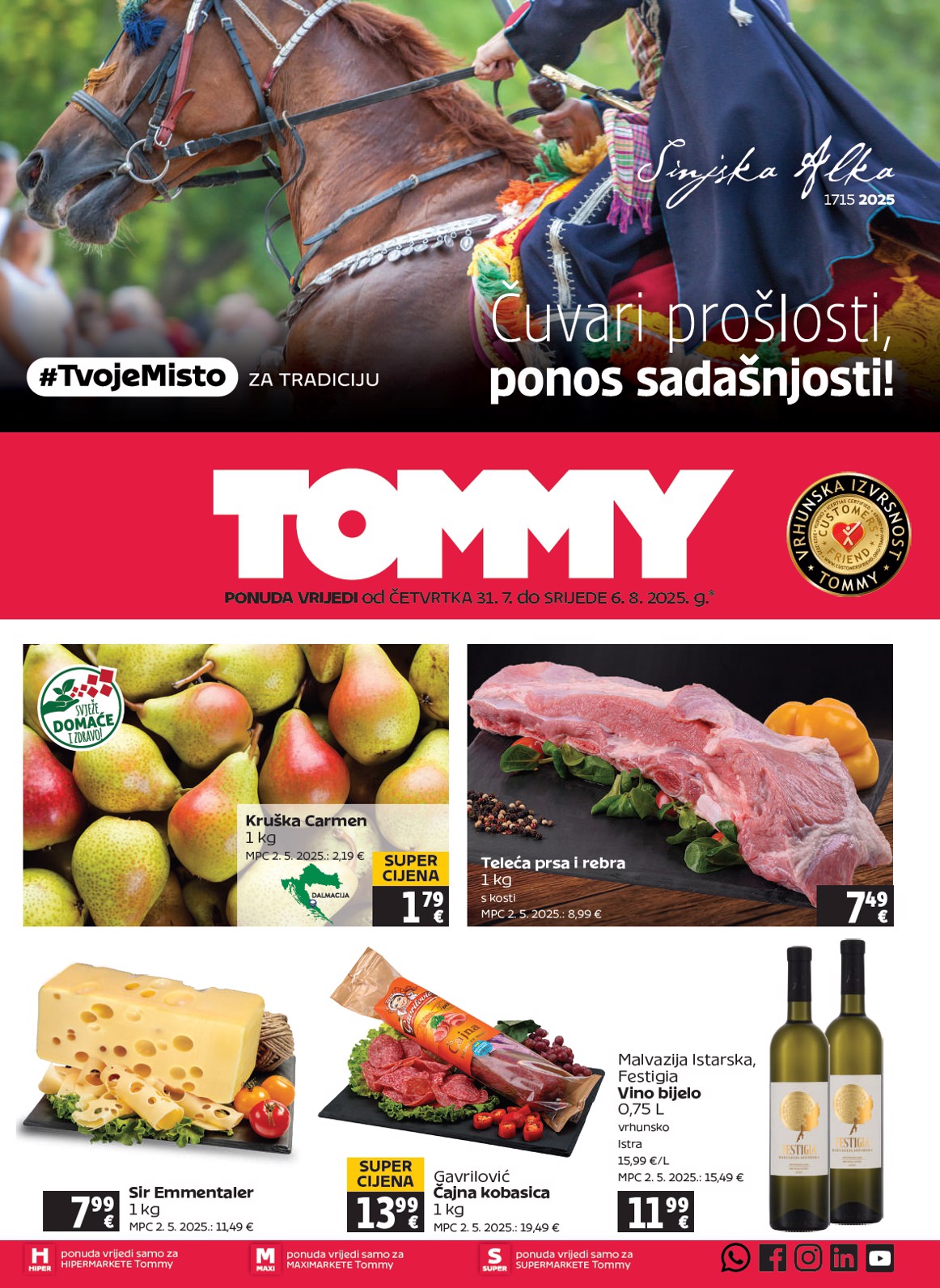 tommy - Prelistajte katalog Tommy, vrijedi od 31.07. do 06.08.
