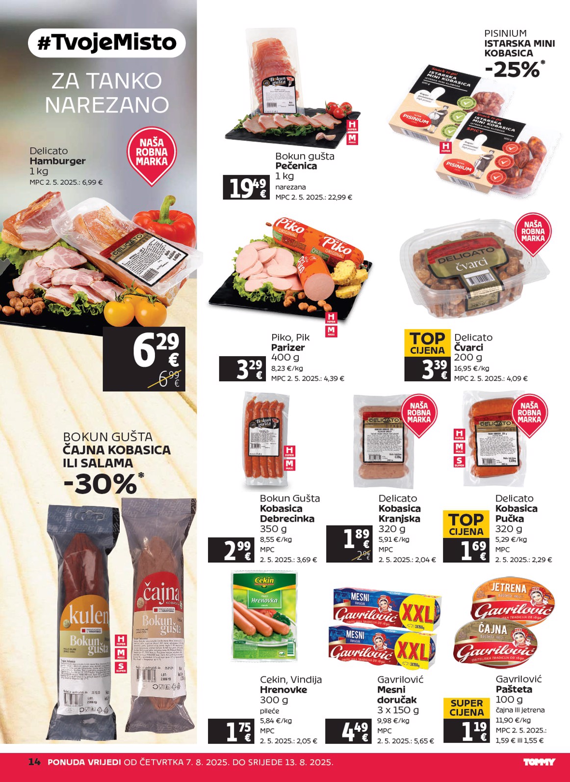 tommy - Prelistajte katalog Tommy, vrijedi od 07.08. do 13.08. - page: 14