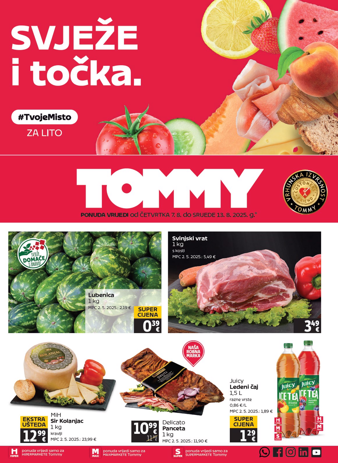 tommy - Prelistajte katalog Tommy, vrijedi od 07.08. do 13.08.