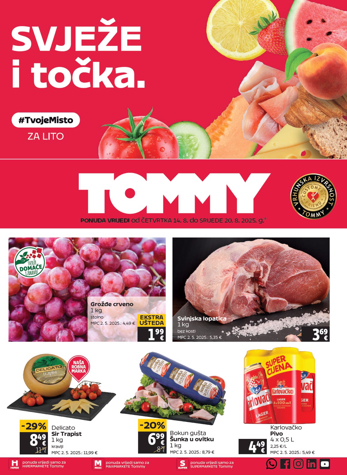 tommy - Prelistajte katalog Tommy, vrijedi od 14.08. do 20.08.