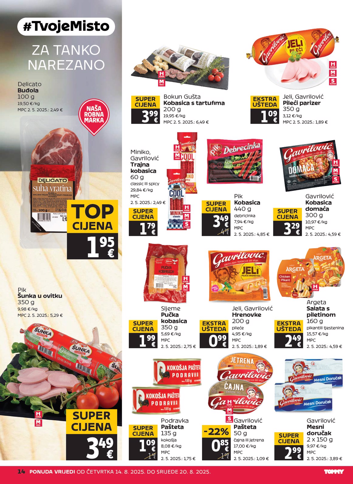 tommy - Prelistajte katalog Tommy, vrijedi od 14.08. do 20.08. - page: 14
