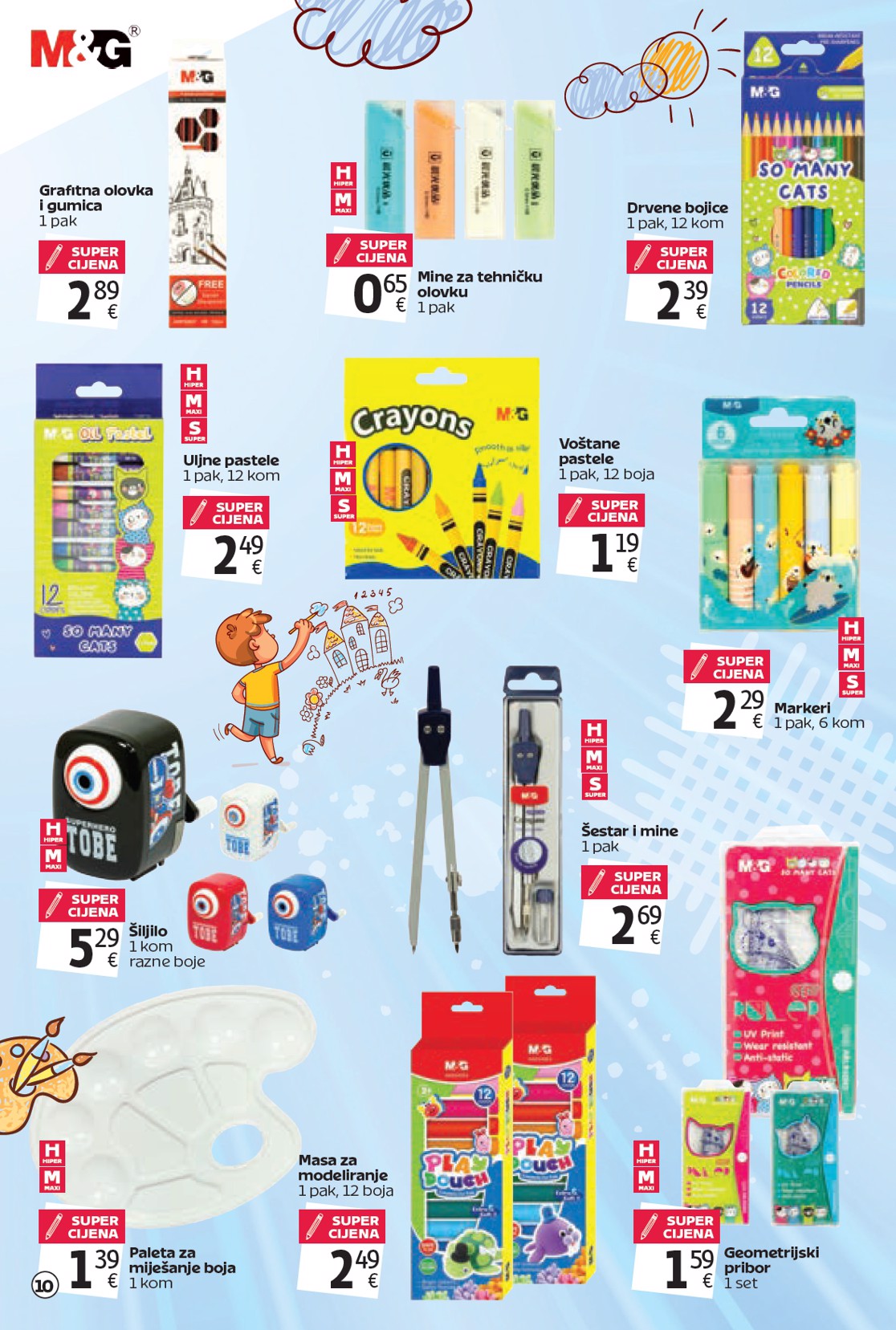 tommy - Prelistajte katalog Tommy - Super ponuda za školarce, vrijedi od 18.08. do 14.09. - page: 10