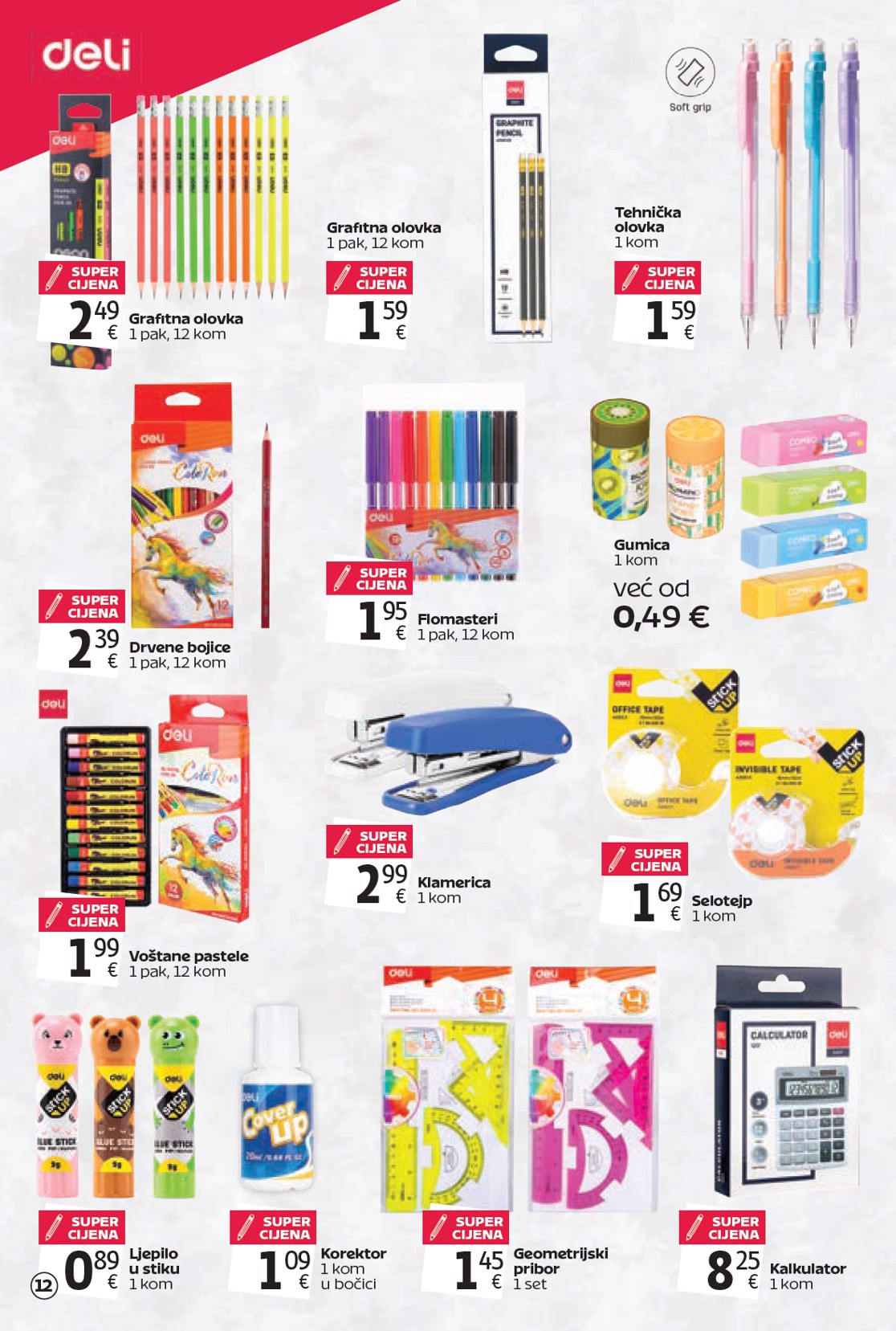 tommy - Prelistajte katalog Tommy - Super ponuda za školarce, vrijedi od 18.08. do 14.09. - page: 12
