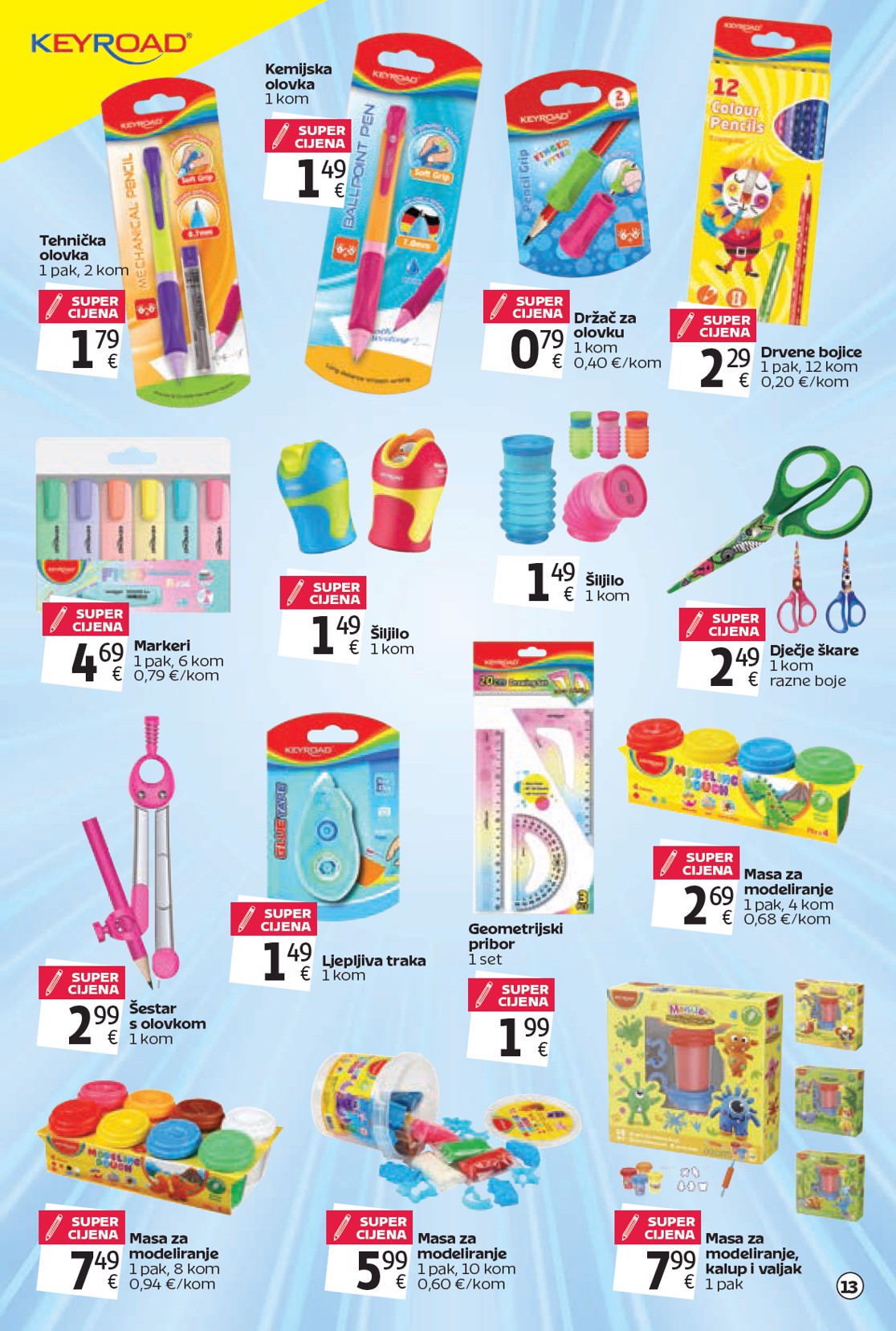 tommy - Prelistajte katalog Tommy - Super ponuda za školarce, vrijedi od 18.08. do 14.09. - page: 13