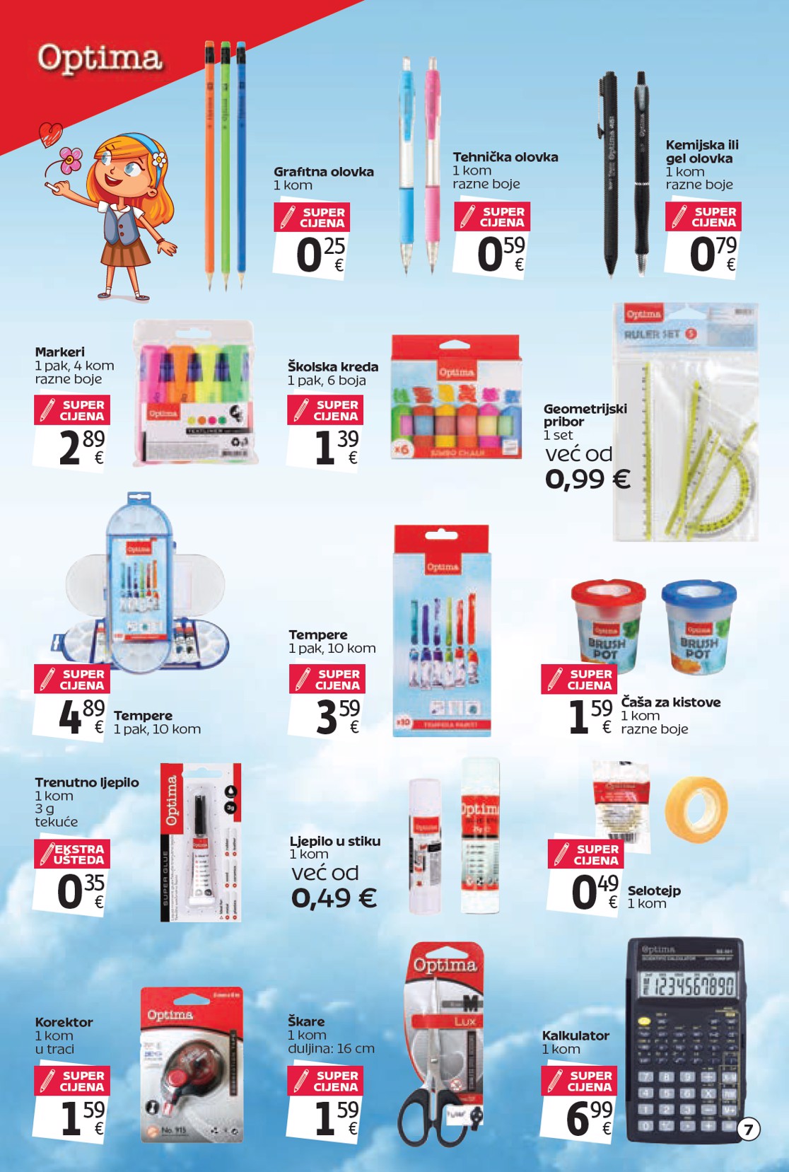 tommy - Prelistajte katalog Tommy - Super ponuda za školarce, vrijedi od 18.08. do 14.09. - page: 7