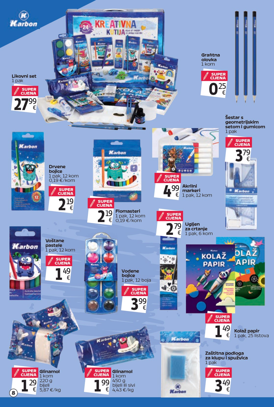 tommy - Prelistajte katalog Tommy - Super ponuda za školarce, vrijedi od 18.08. do 14.09. - page: 8