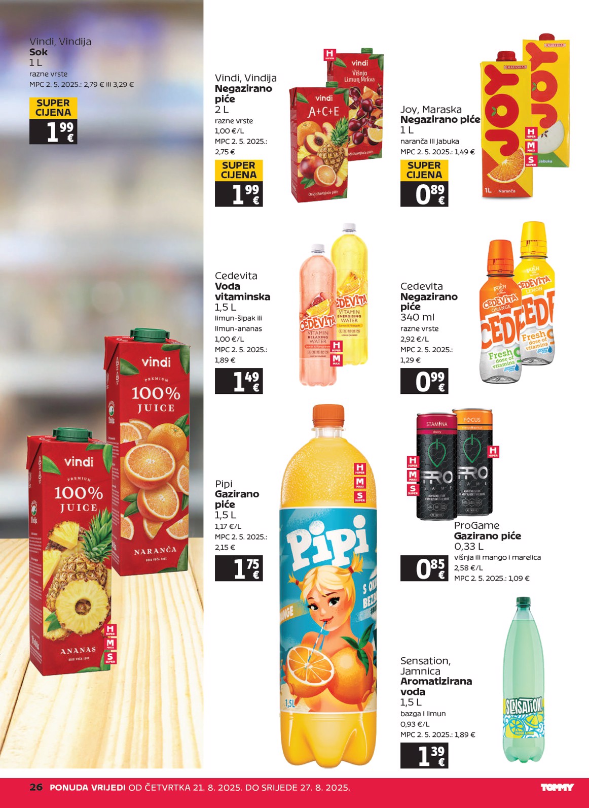 tommy - Prelistajte katalog Tommy, vrijedi od 21.08. do 27.08. - page: 26