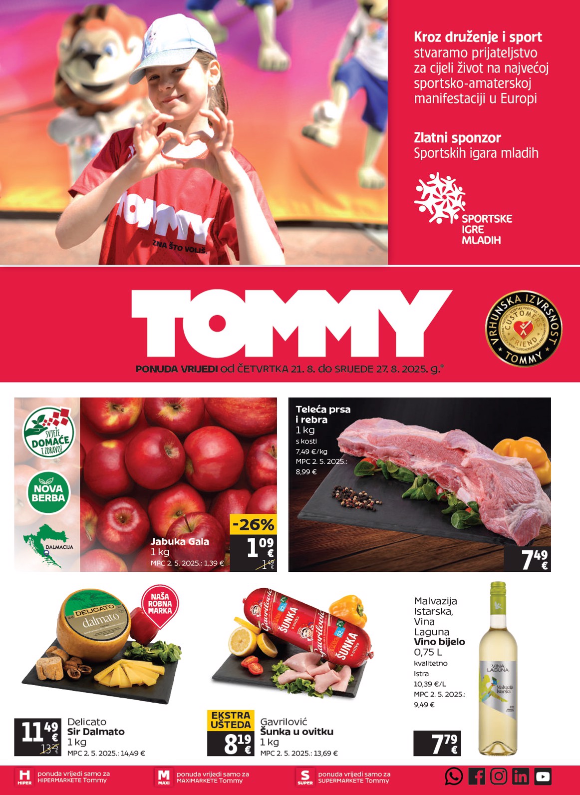 tommy - Prelistajte katalog Tommy, vrijedi od 21.08. do 27.08.