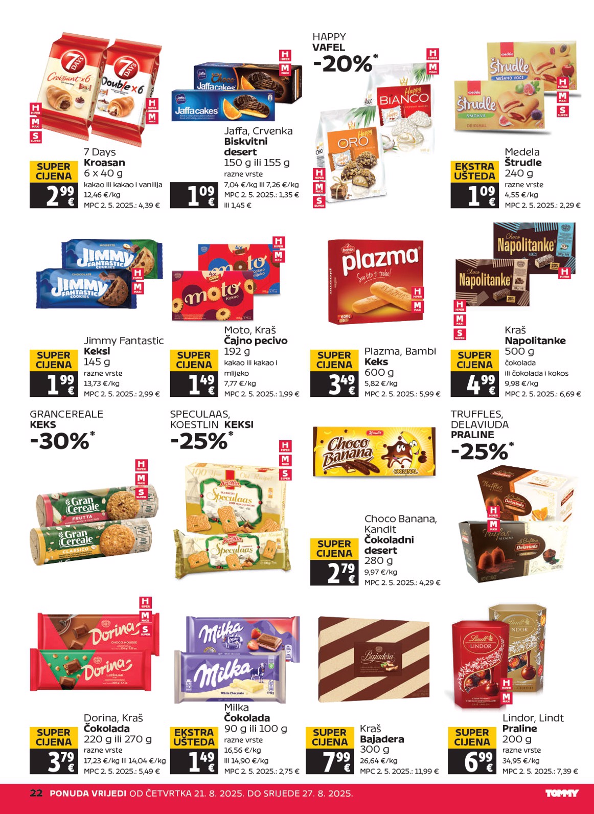 tommy - Prelistajte katalog Tommy, vrijedi od 21.08. do 27.08. - page: 22
