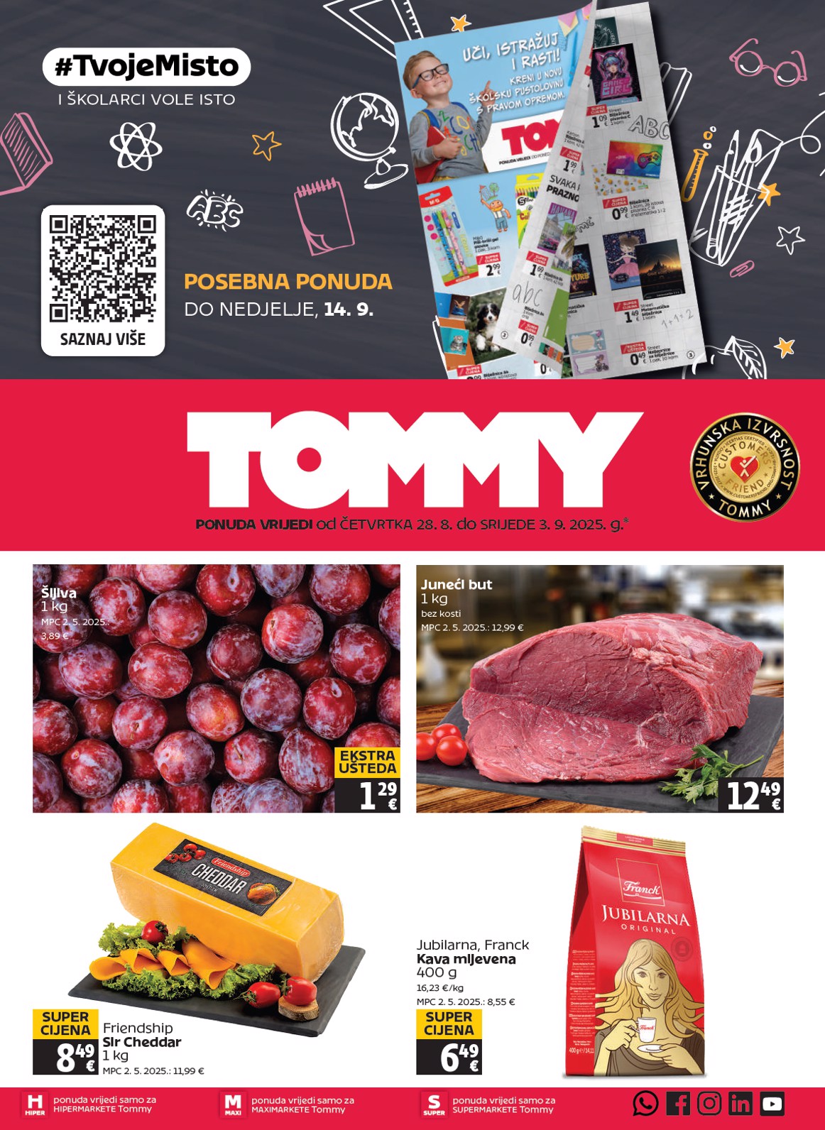 tommy - Prelistajte katalog Tommy, vrijedi od 28.08. do 03.09.