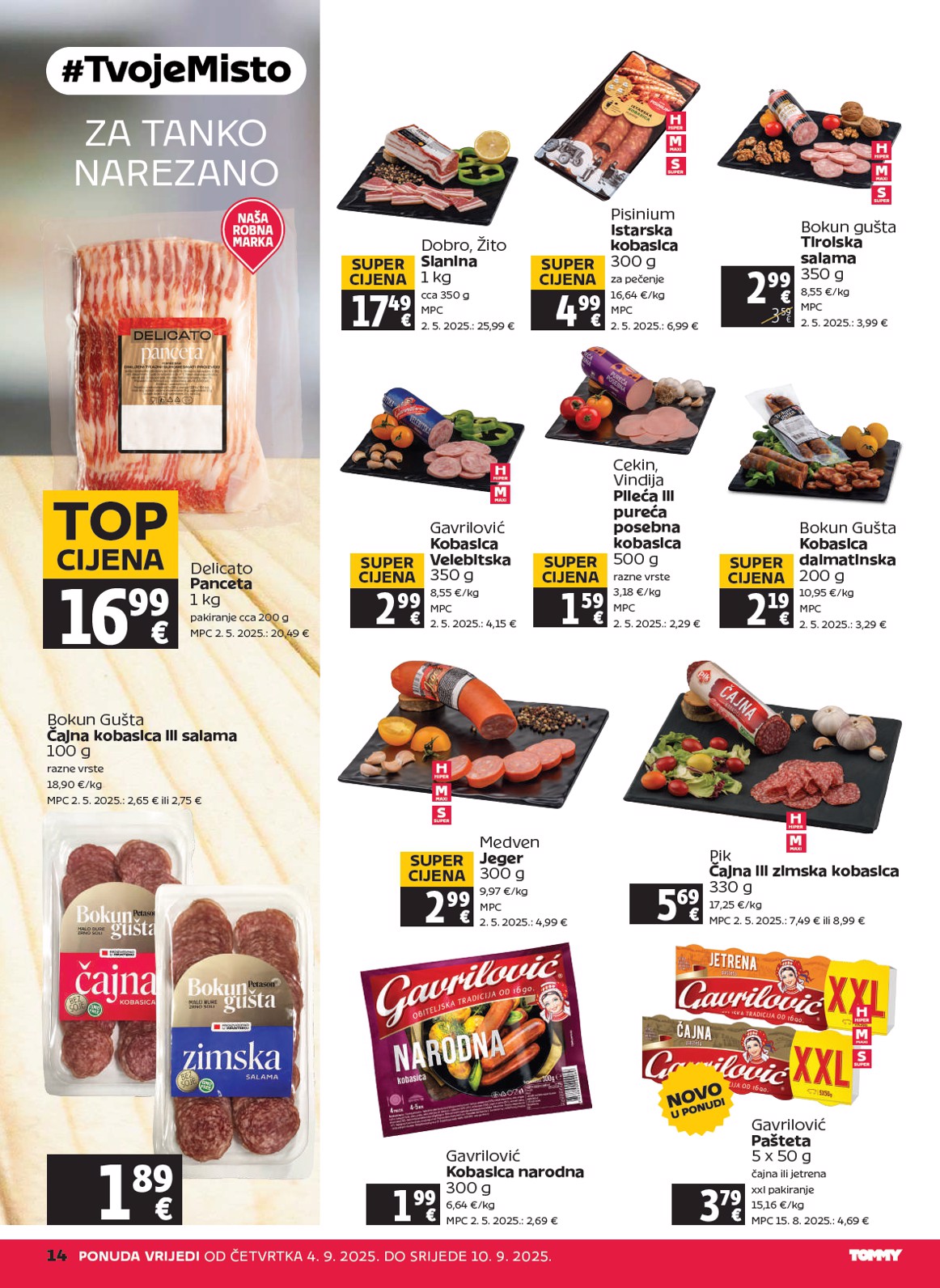 tommy - Prelistajte katalog Tommy, vrijedi od 04.09. do 10.09. - page: 14