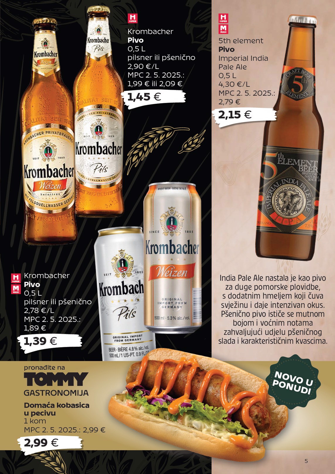 tommy - Prelistajte katalog Tommy - Posebna ponuda za ljubitelje piva, vrijedi od 15.09. do 30.09. - page: 5
