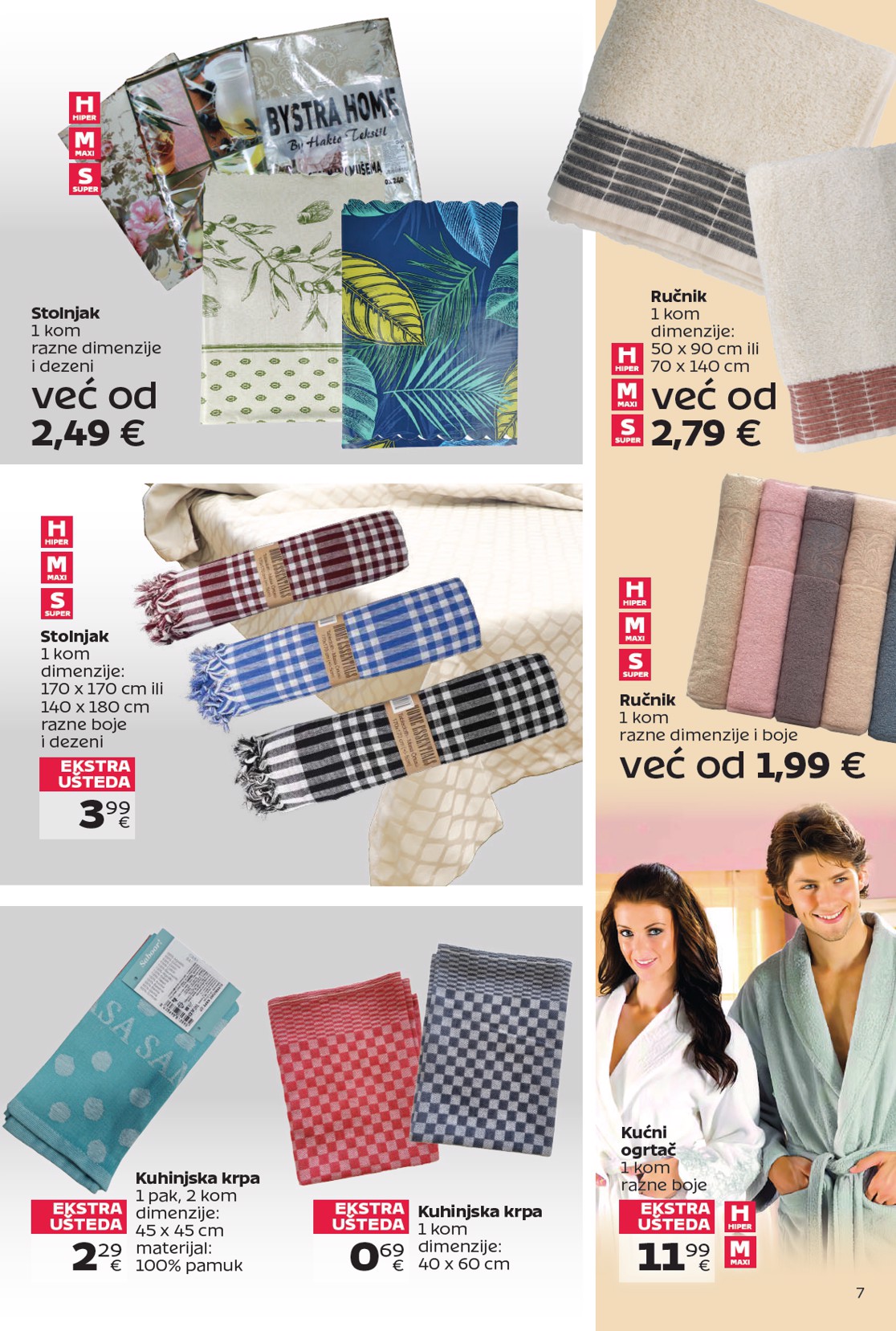 tommy - Prelistajte katalog Tommy - Super ponuda za domaćinstvo, vrijedi od 22.09. do 19.10. - page: 7