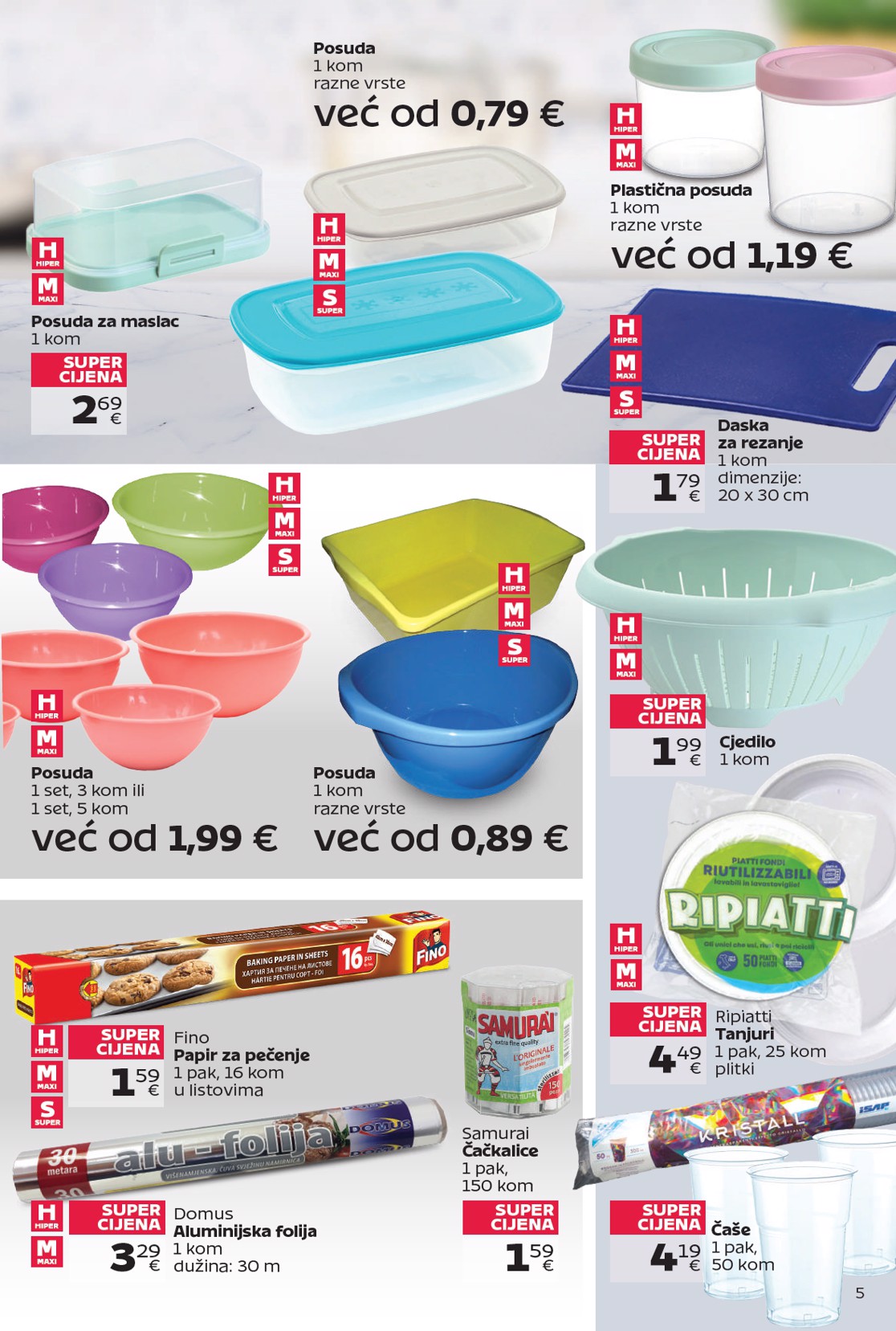 tommy - Prelistajte katalog Tommy - Super ponuda za domaćinstvo, vrijedi od 22.09. do 19.10. - page: 5