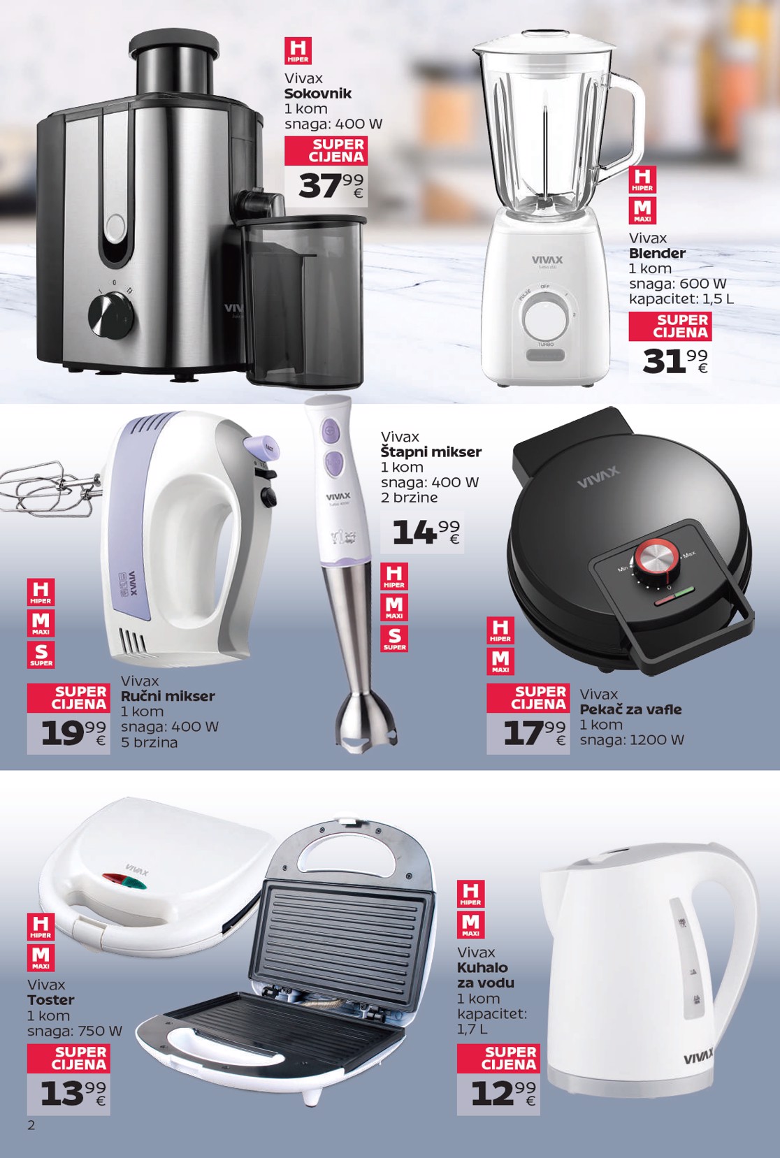 tommy - Prelistajte katalog Tommy - Super ponuda za domaćinstvo, vrijedi od 22.09. do 19.10. - page: 2