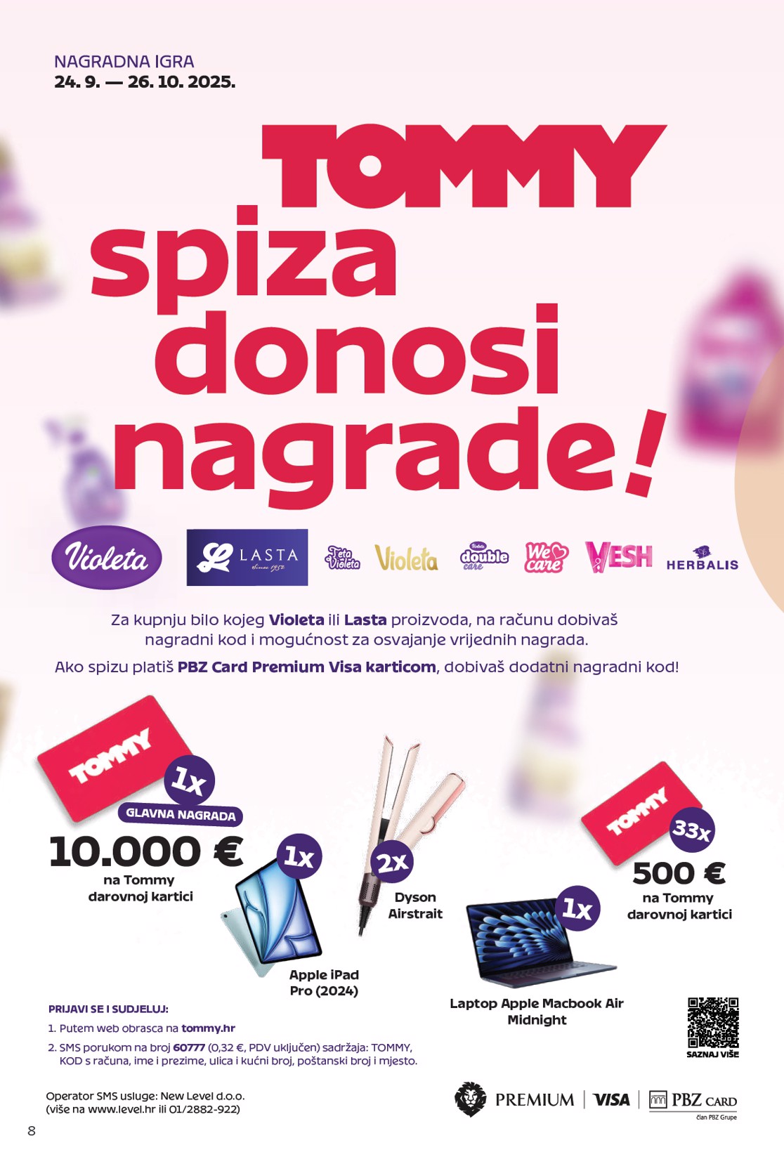tommy - Prelistajte katalog Tommy - Super ponuda za domaćinstvo, vrijedi od 22.09. do 19.10. - page: 8