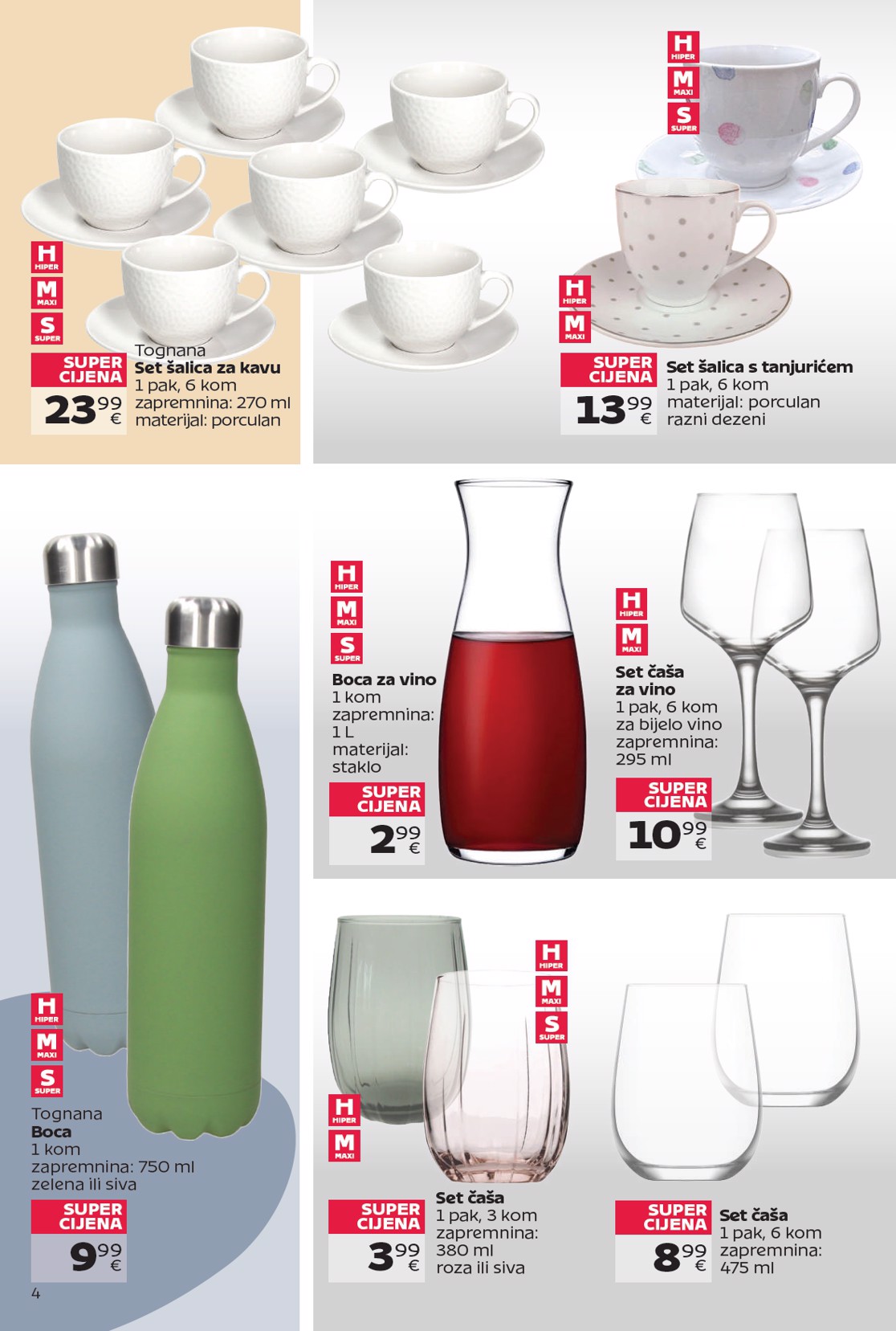 tommy - Prelistajte katalog Tommy - Super ponuda za domaćinstvo, vrijedi od 22.09. do 19.10. - page: 4