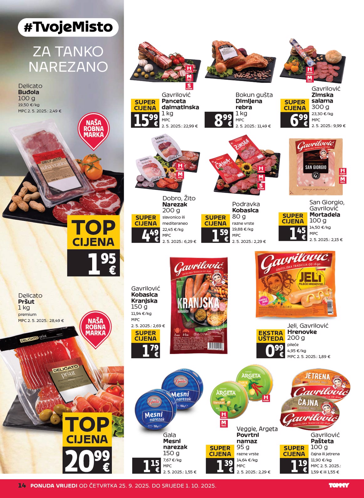 tommy - Prelistajte katalog Tommy, vrijedi od 25.09. do 01.10. - page: 14