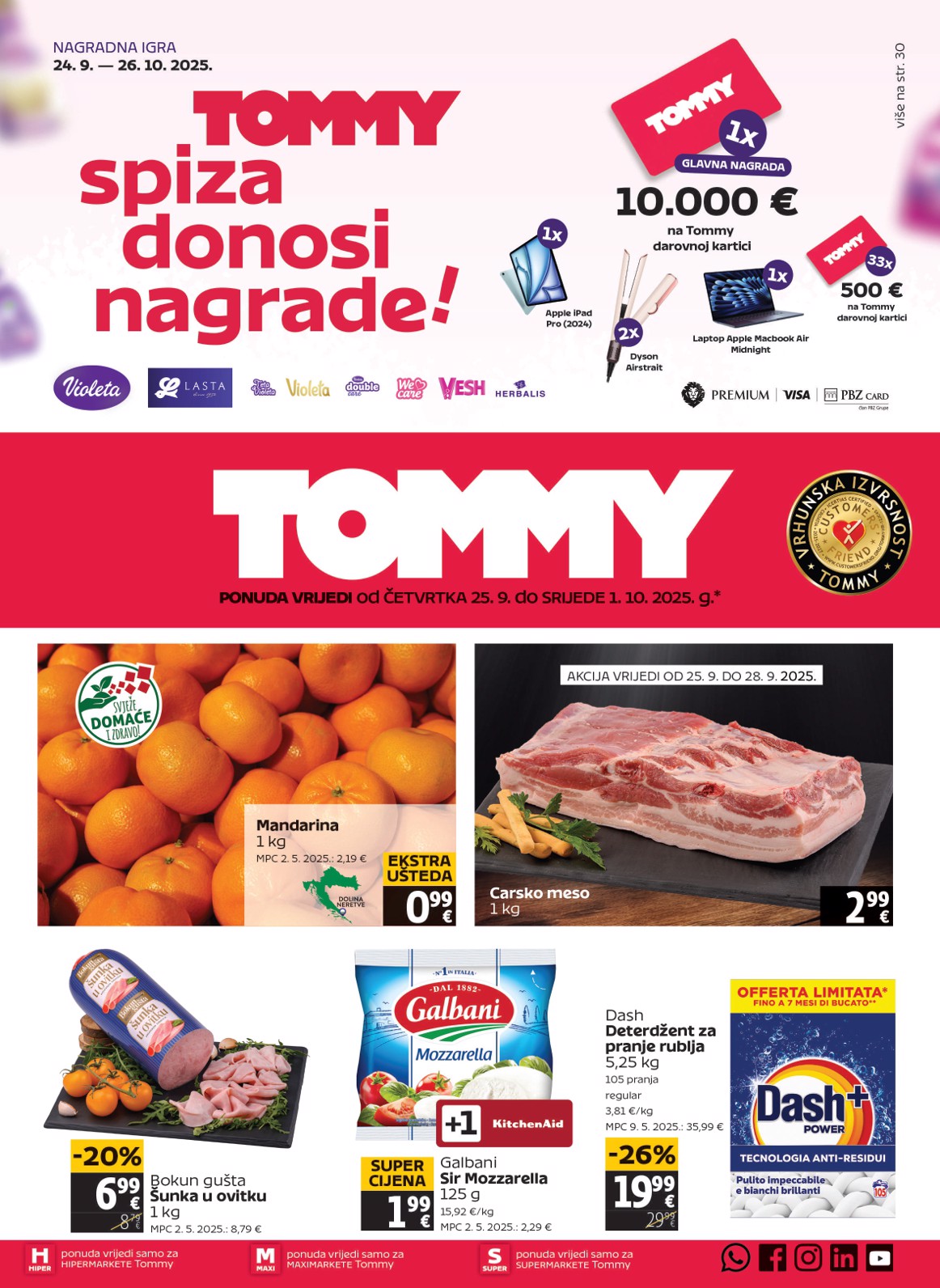 tommy - Prelistajte katalog Tommy, vrijedi od 25.09. do 01.10.