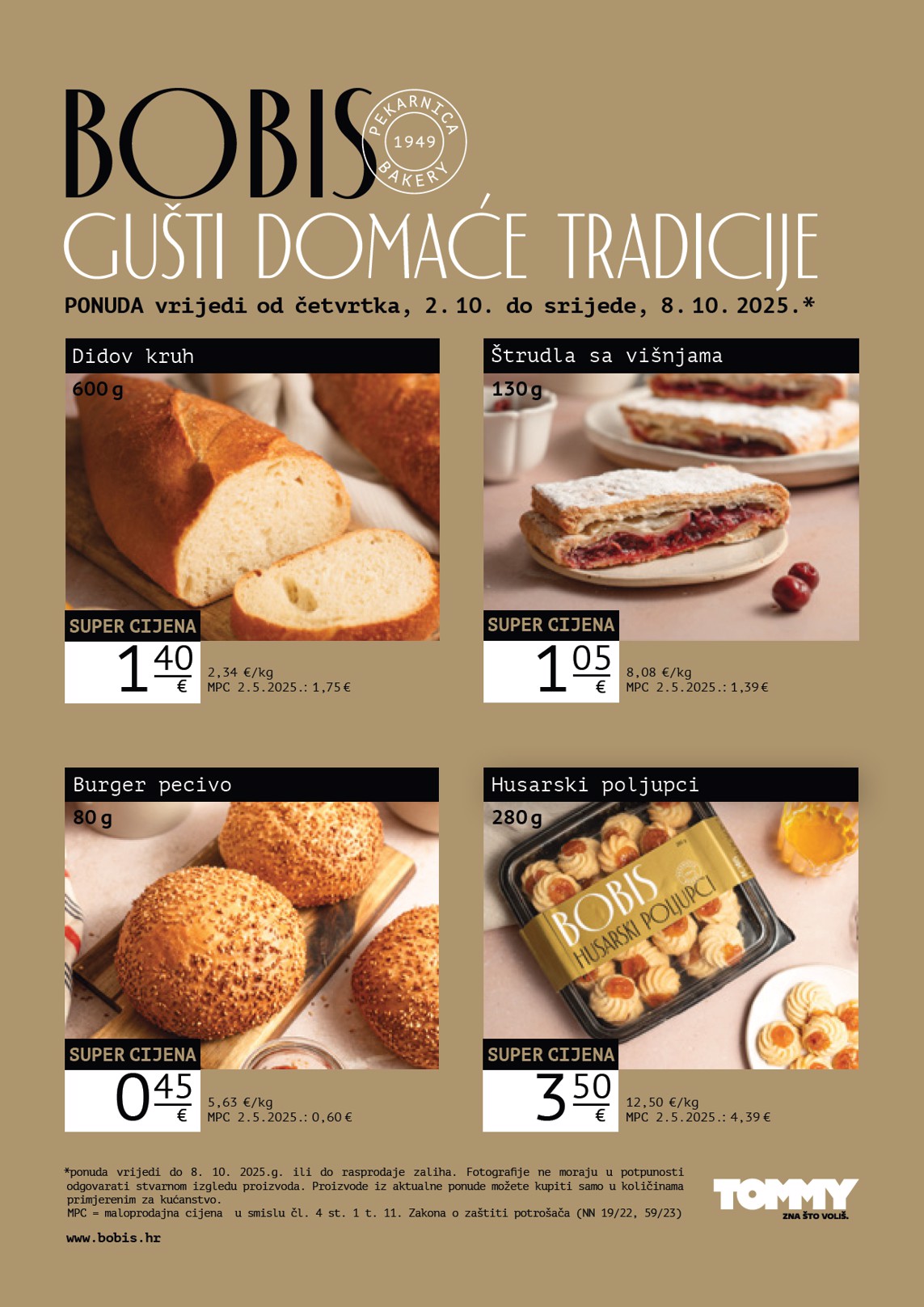 tommy - Prelistajte katalog Tommy - Bobis Super ponuda, vrijedi od 02.10. do 08.10.