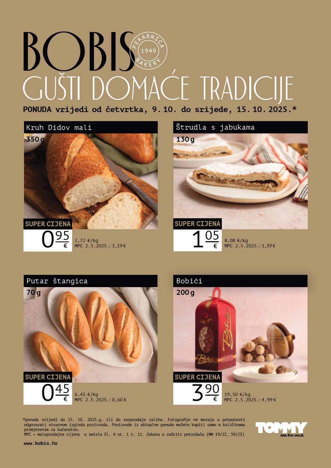 tommy - Prelistajte katalog Tommy - Bobis Super ponuda, vrijedi od 09.10. do 15.10.