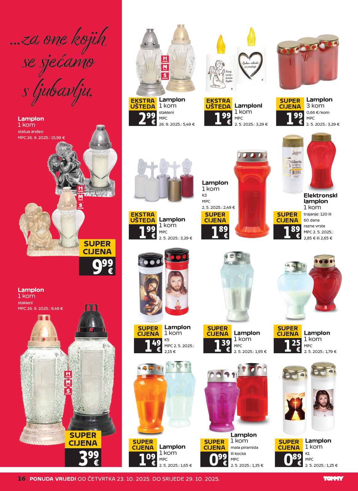 tommy - Prelistajte katalog Tommy, vrijedi od 23.10. do 29.10. - page: 16