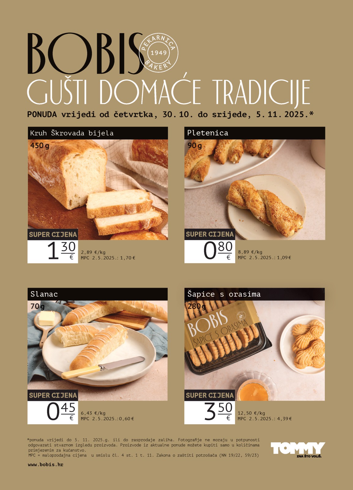 tommy - Prelistajte katalog Tommy - Bobis Super ponuda, vrijedi od 30.10. do 05.11.
