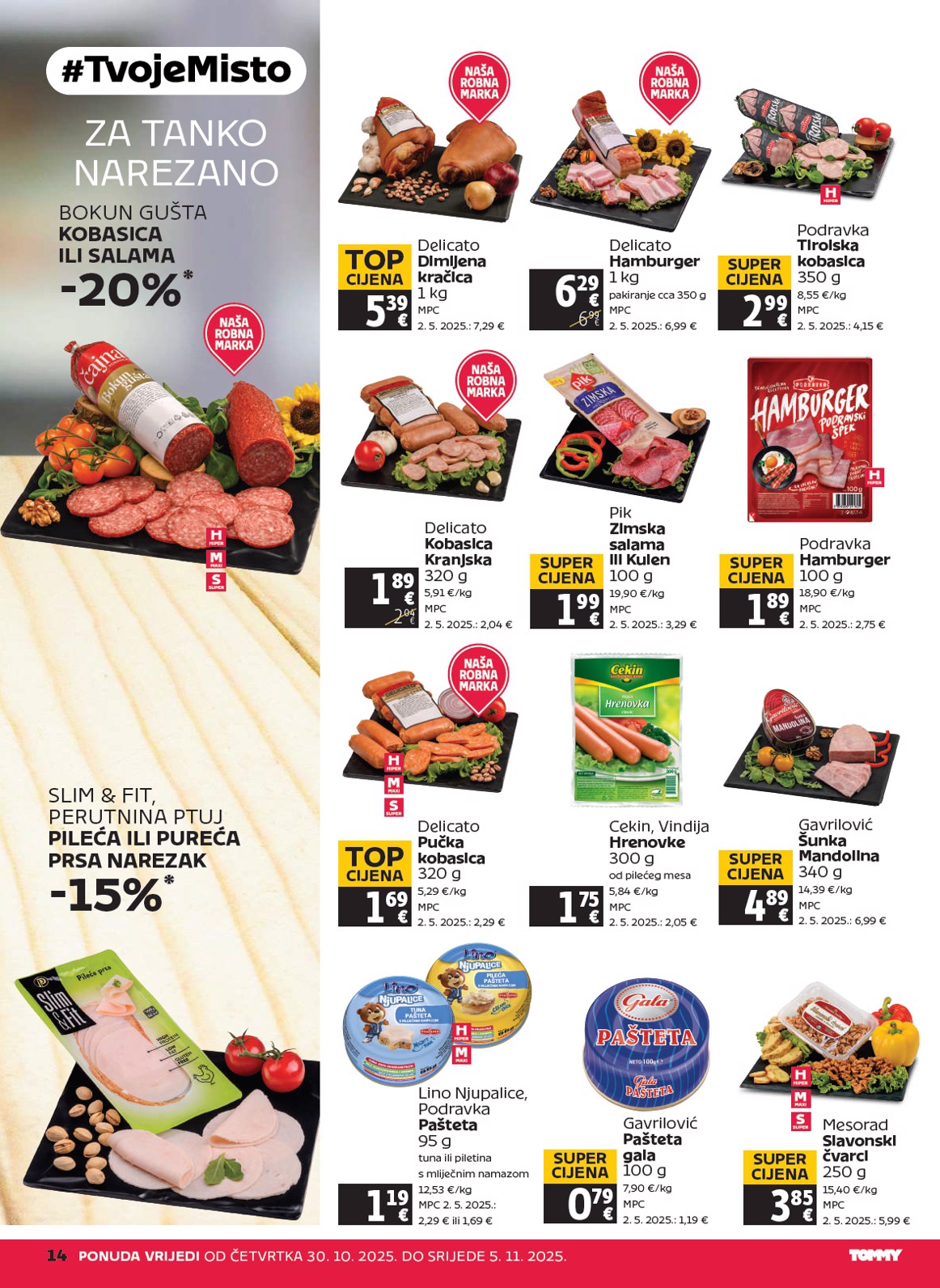 tommy - Prelistajte katalog Tommy, vrijedi od 30.10. do 05.11. - page: 14