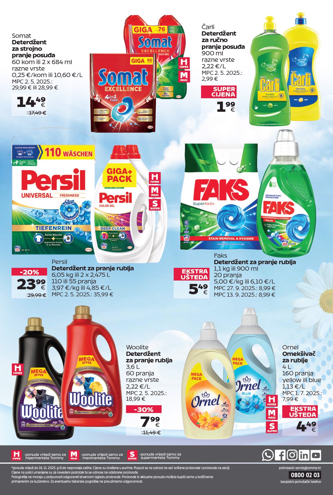 tommy - Prelistajte katalog Tommy - Super ponuda za njegu i čistoću, vrijedi od 03.11. do 16.11. - page: 8