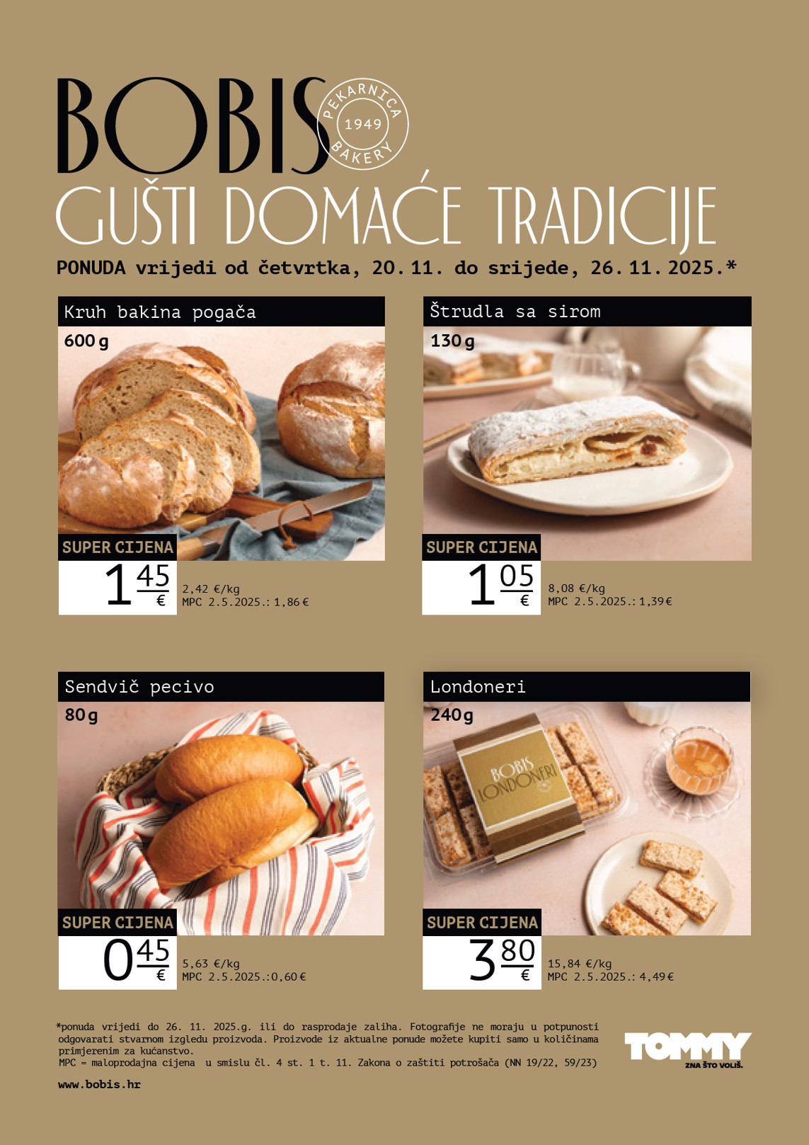 tommy - Prelistajte katalog Tommy - Bobis Super ponuda, vrijedi od 20.11. do 26.11.